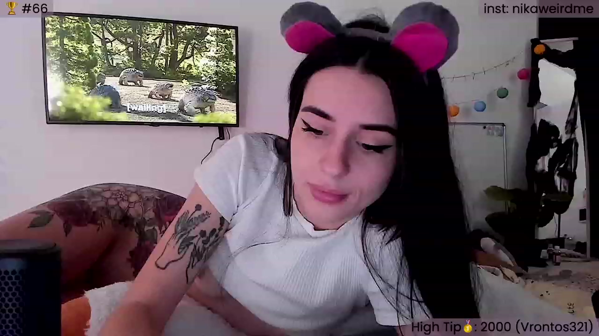 Gallery image thumbnail from WeirdNikusik's myfreecams stream on, 11/18/2023, 12:17 image 20 of 20