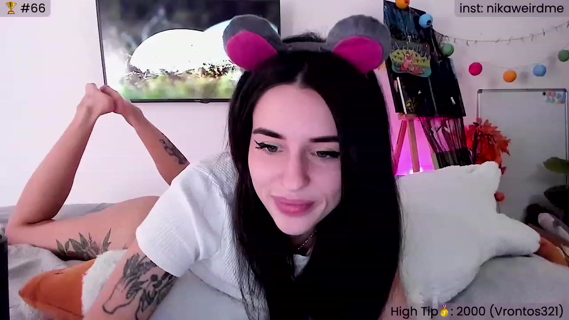 Gallery image thumbnail from WeirdNikusik's myfreecams stream on, 11/18/2023, 12:17 image 6 of 20