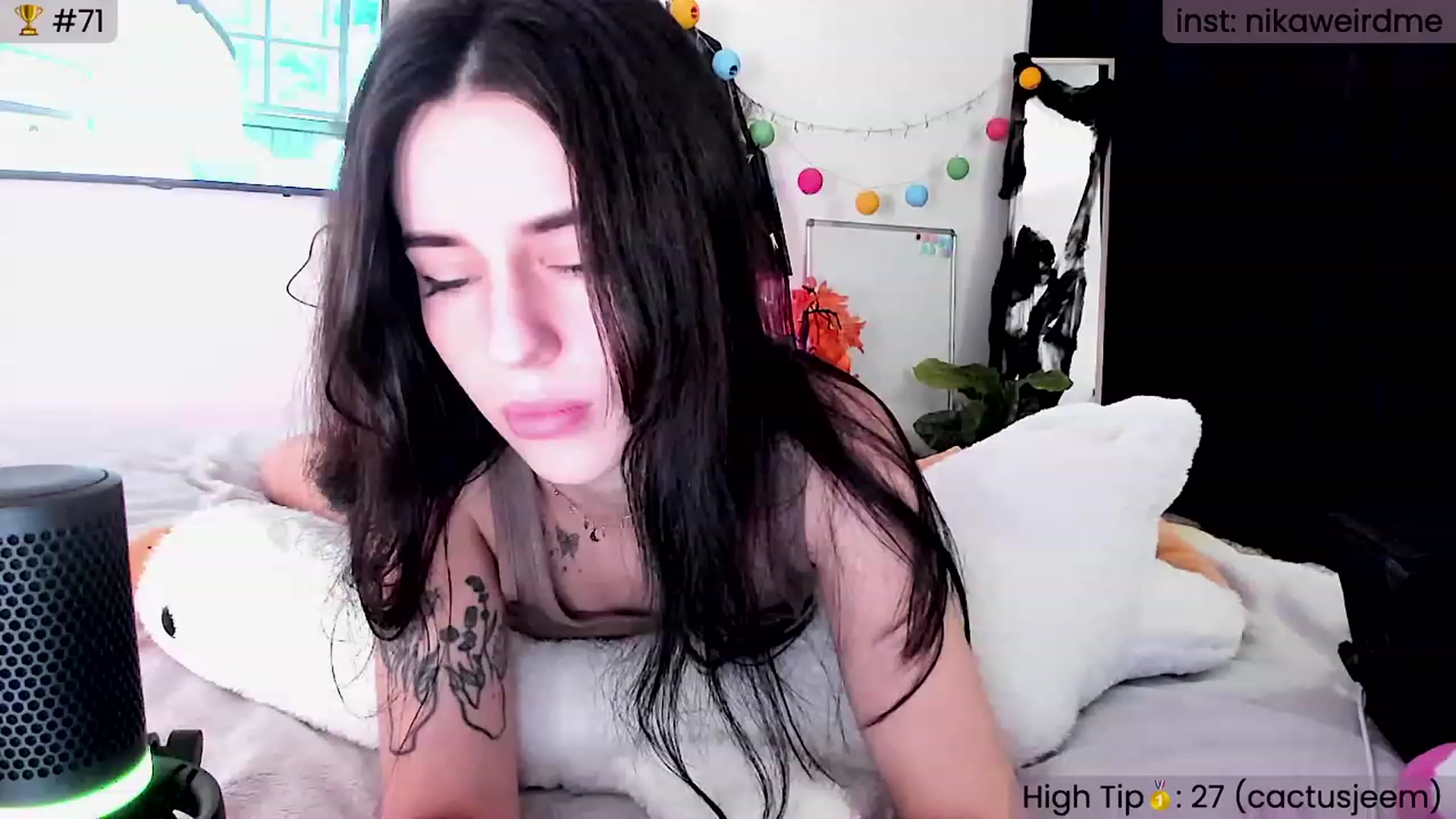 Gallery image thumbnail from WeirdNikusik's myfreecams stream on, 11/19/2023, 16:09 image 4 of 20