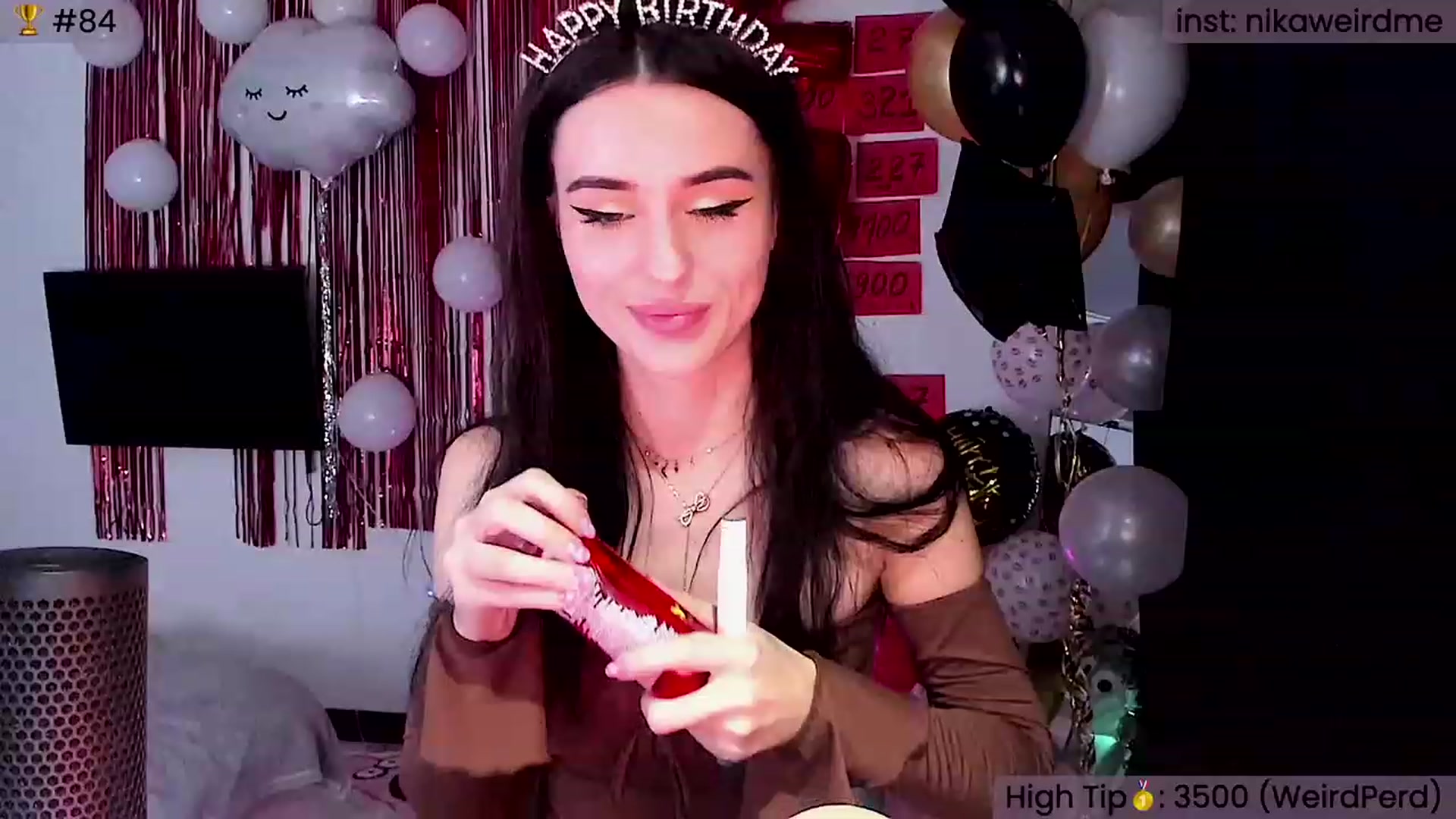 Gallery image thumbnail from WeirdNikusik's myfreecams stream on, 11/25/2023, 12:20 image 20 of 20
