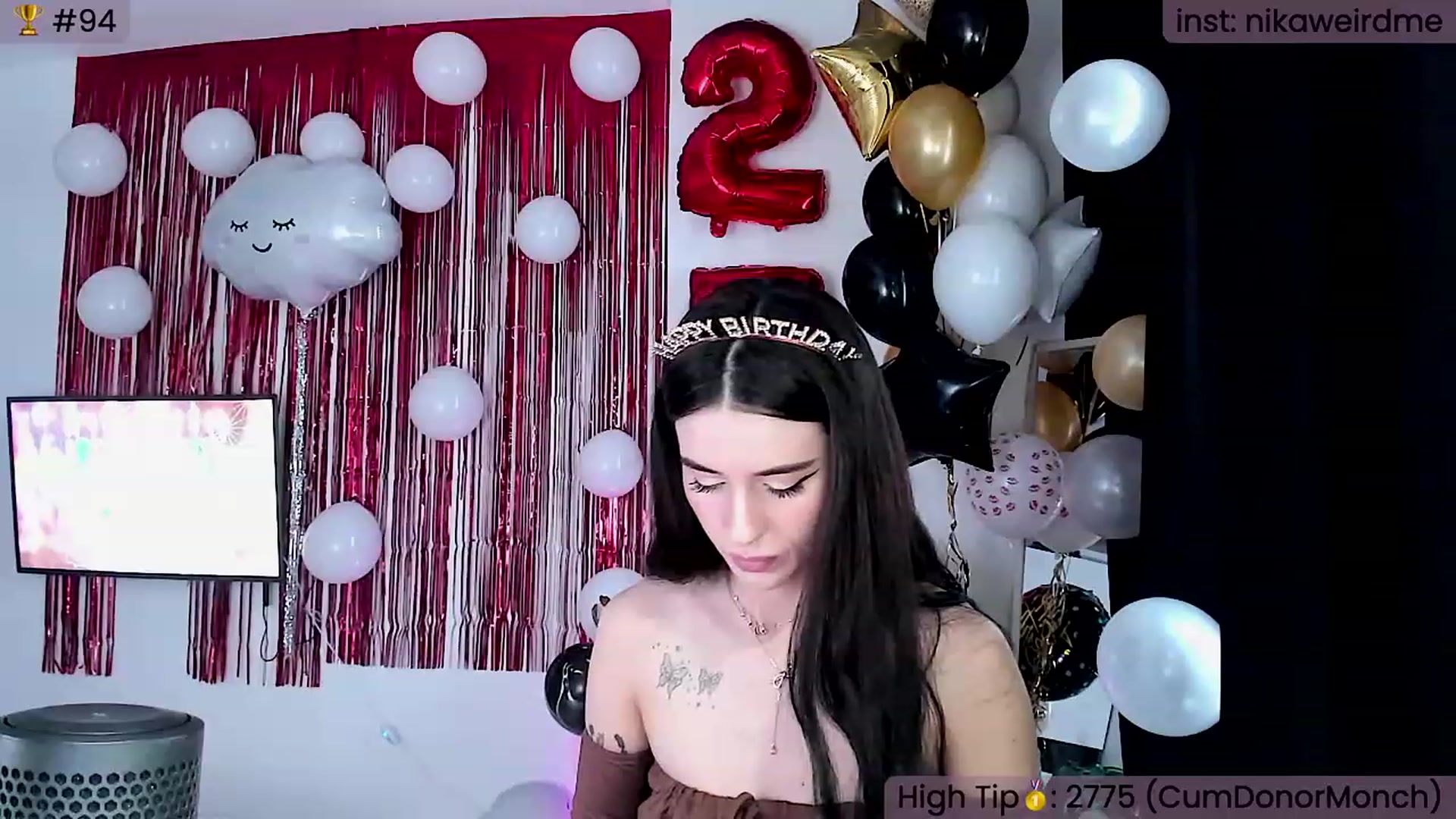 Gallery image thumbnail from WeirdNikusik's myfreecams stream on, 11/25/2023, 12:20 image 2 of 20