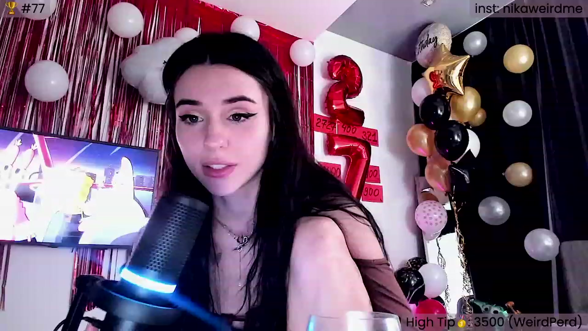 Gallery image thumbnail from WeirdNikusik's myfreecams stream on, 11/25/2023, 15:37 image 14 of 20