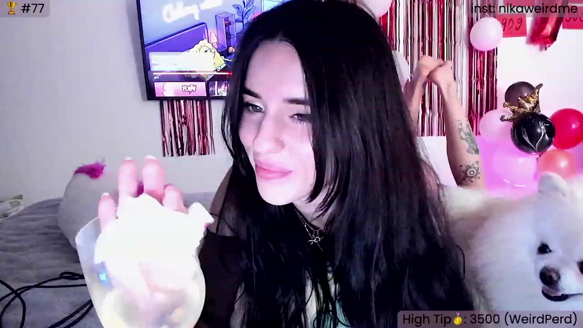 Gallery image thumbnail from WeirdNikusik's myfreecams stream on, 11/25/2023, 15:37 image 11 of 20