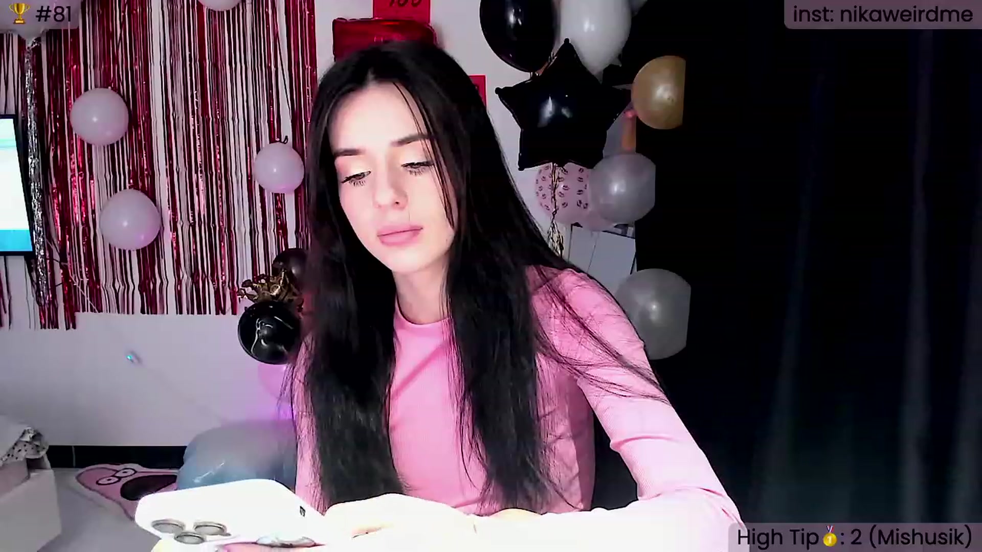Gallery image thumbnail from WeirdNikusik's myfreecams stream on, 11/26/2023, 09:42 image 4 of 20