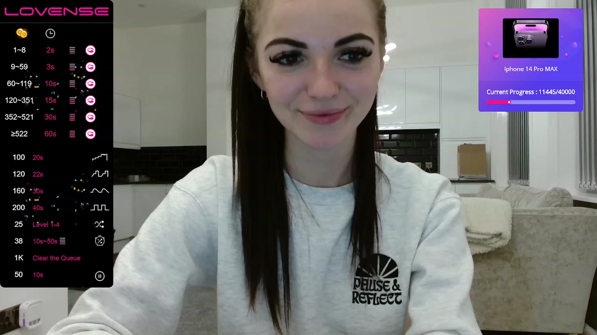 Gallery image thumbnail from White_Moon_X's myfreecams stream on, 04/07/2023, 20:47 image 4 of 20