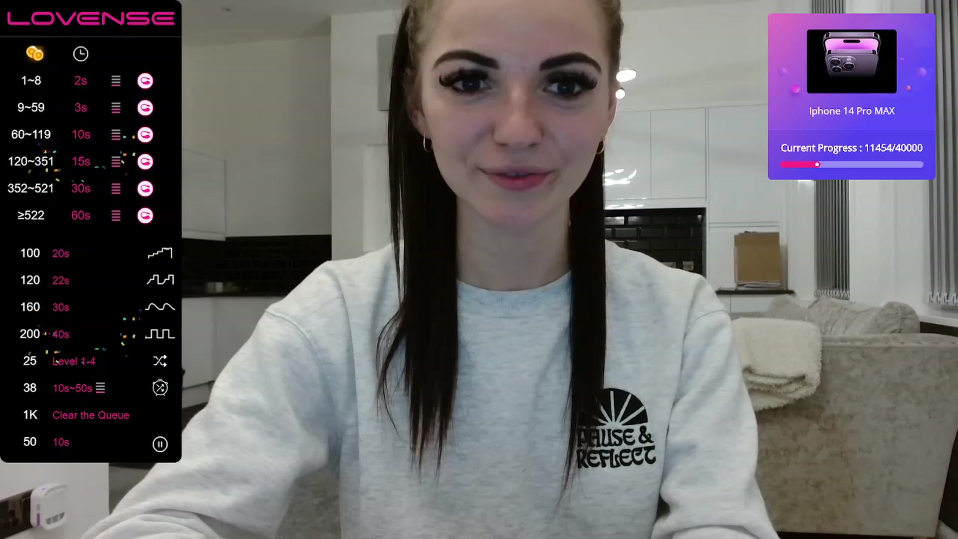 Gallery image thumbnail from White_Moon_X's myfreecams stream on, 04/07/2023, 20:47 image 6 of 20