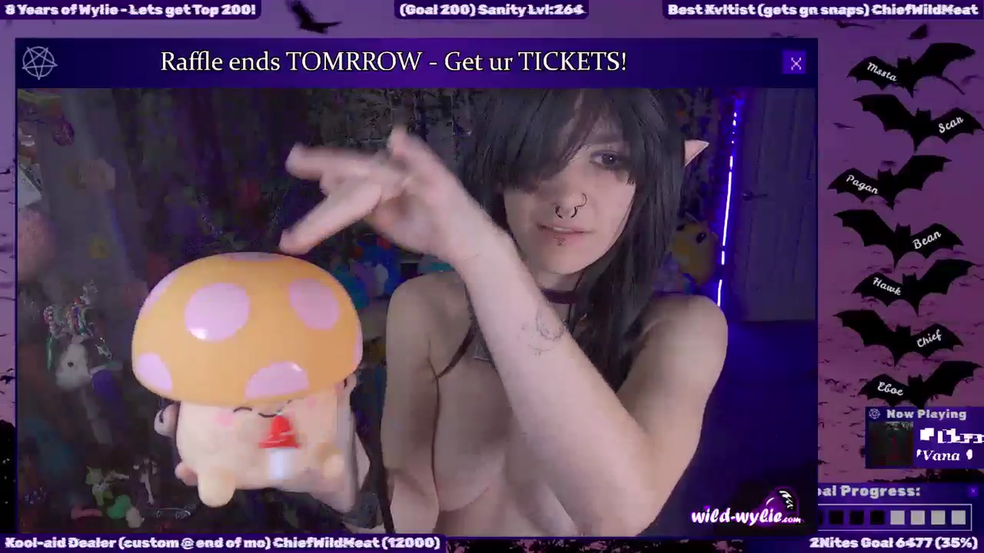 Gallery image thumbnail from WildWyliePM's myfreecams stream on, 10/31/2025, 05:36 image 17 of 20