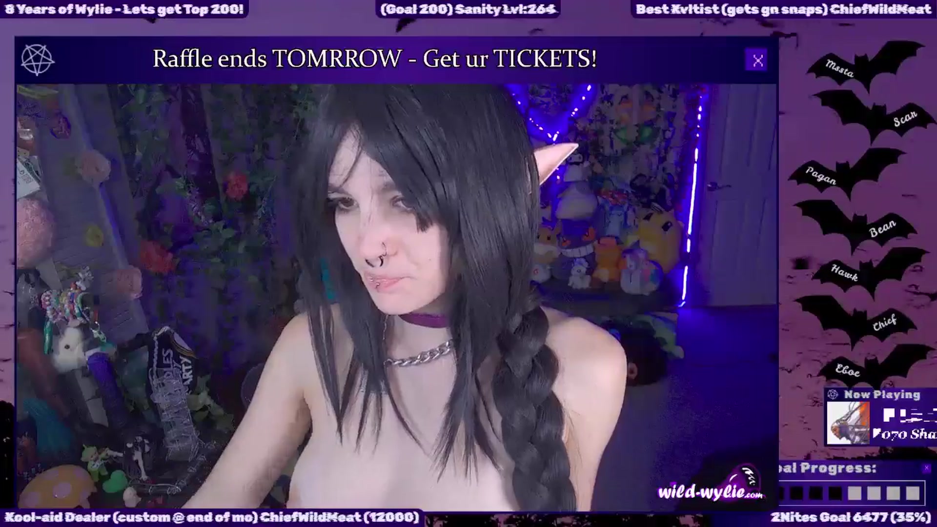 Gallery image thumbnail from WildWyliePM's myfreecams stream on, 10/31/2025, 05:36 image 18 of 20