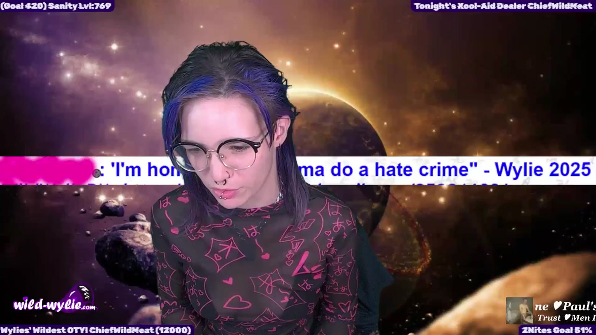Gallery image thumbnail from WildWyliePM's myfreecams stream on, 11/14/2025, 06:29 image 20 of 20
