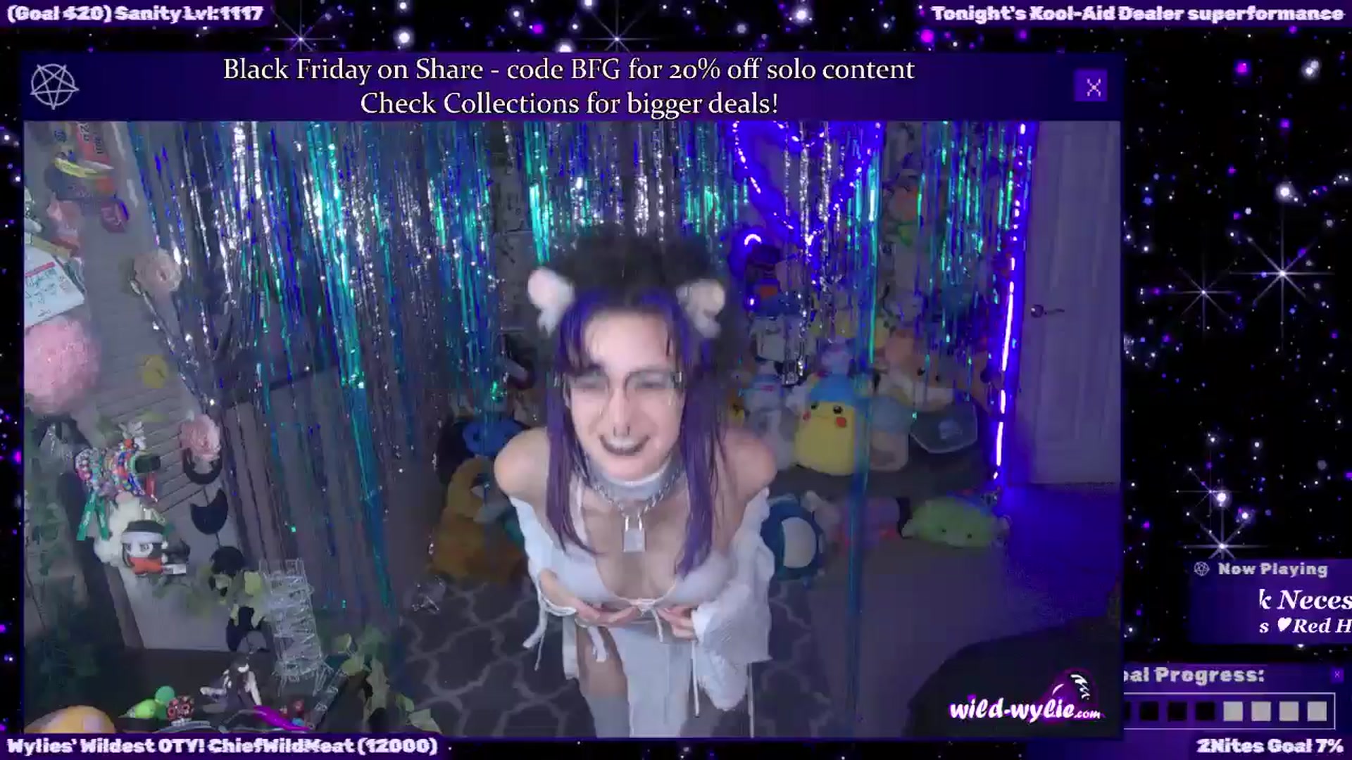 Gallery image thumbnail from WildWyliePM's myfreecams stream on, 11/26/2025, 06:35 image 1 of 20