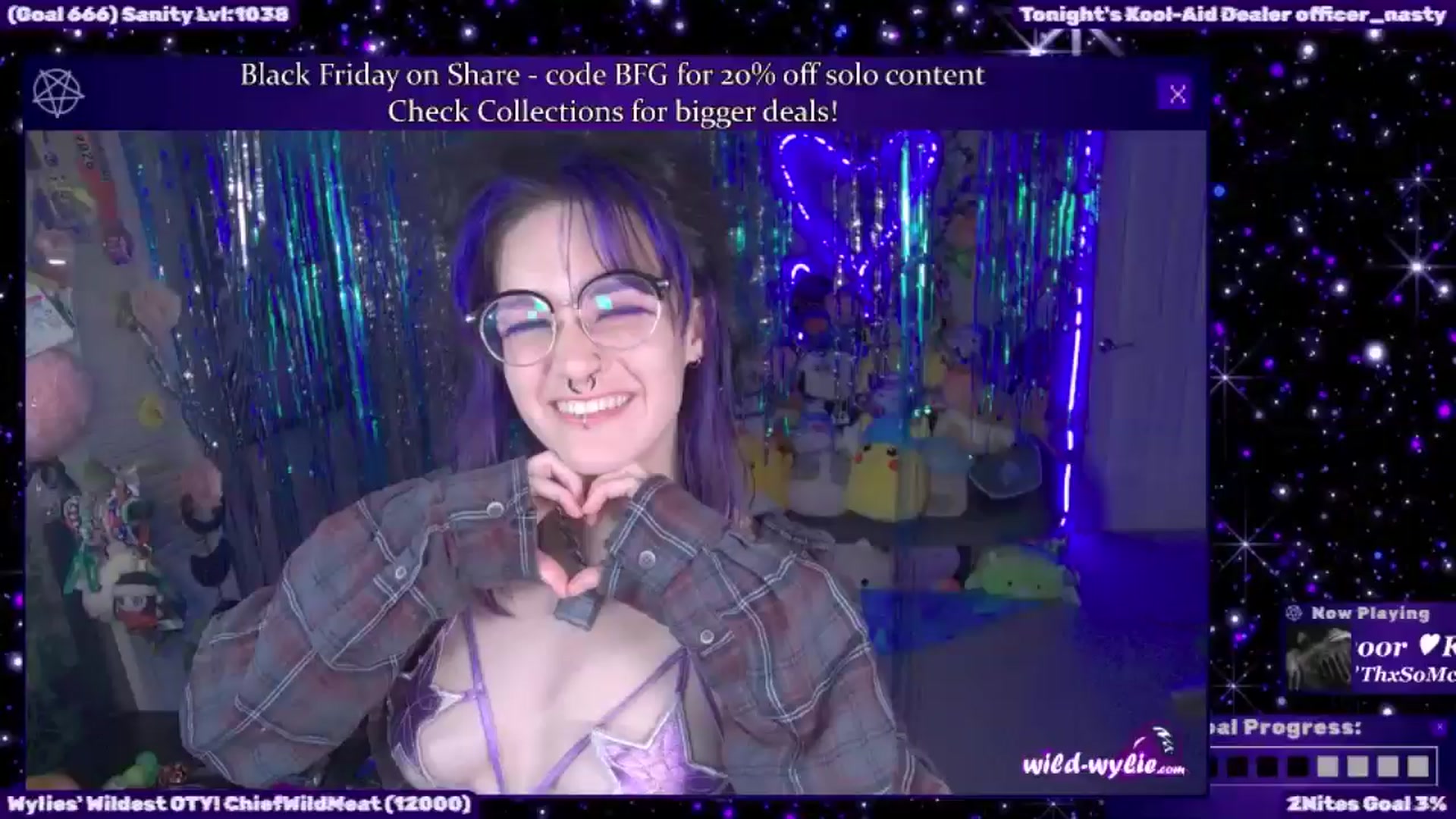 Gallery image thumbnail from WildWyliePM's myfreecams stream on, 11/27/2025, 06:11 image 1 of 20