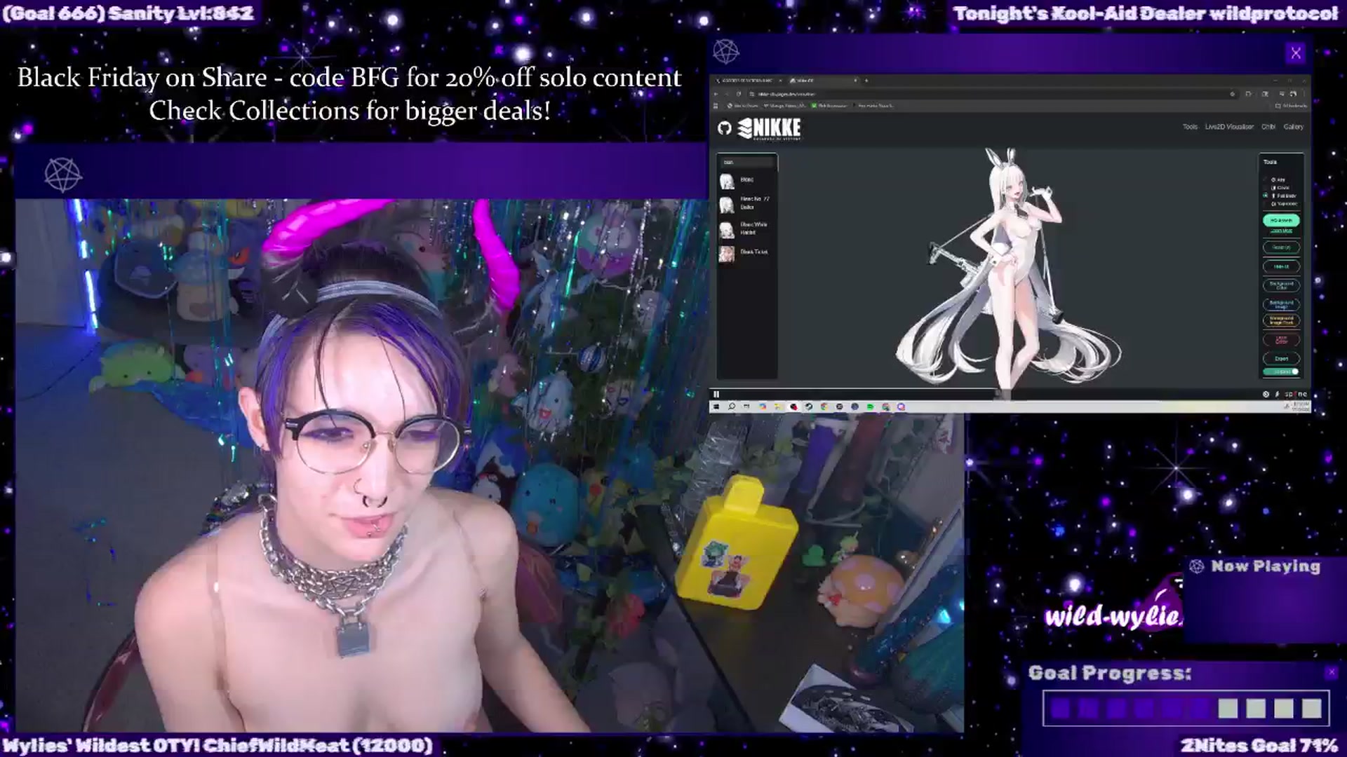 Gallery image thumbnail from WildWyliePM's myfreecams stream on, 11/29/2025, 07:15 image 15 of 20