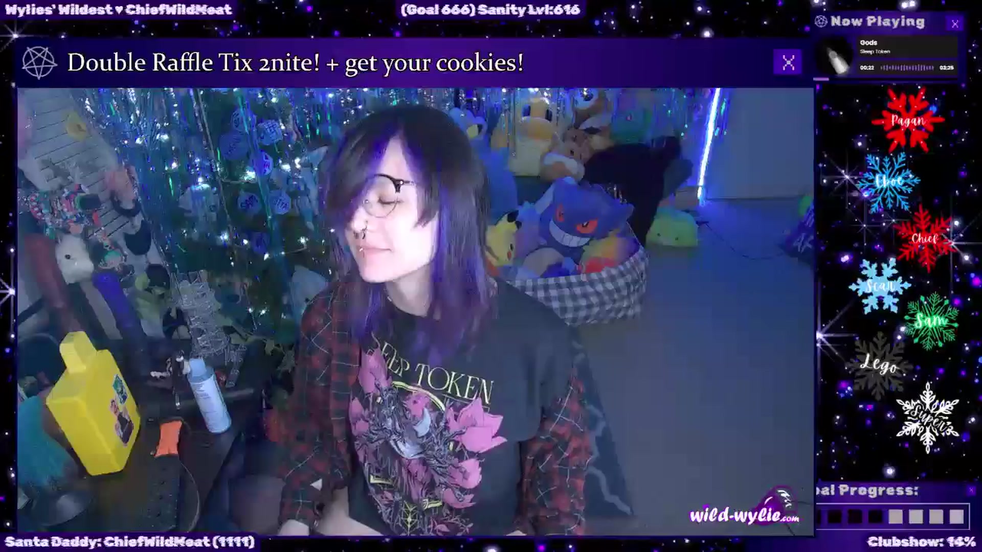 Gallery image thumbnail from WildWyliePM's myfreecams stream on, 12/26/2025, 06:24 image 1 of 20