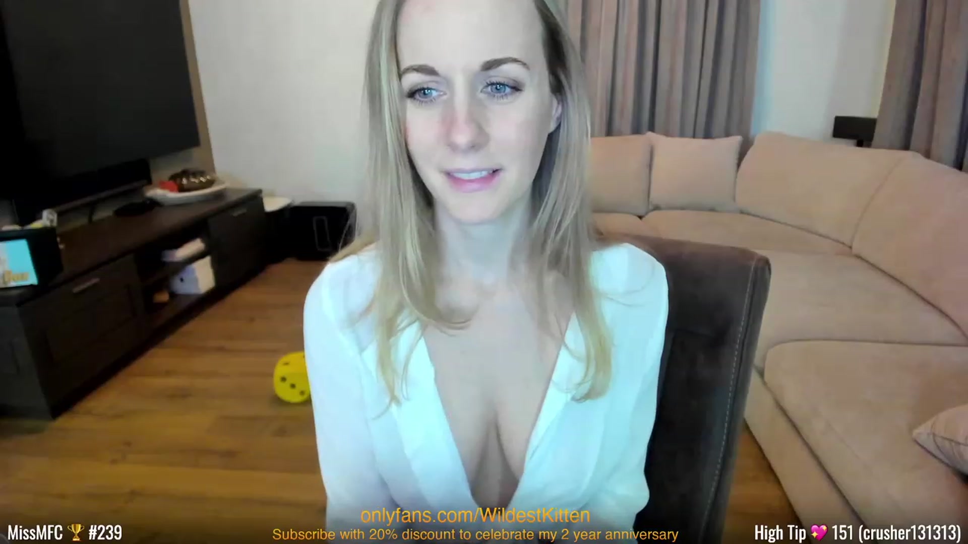 Gallery image thumbnail from WildestKitten's myfreecams stream on, 03/12/2023, 22:43 image 20 of 20