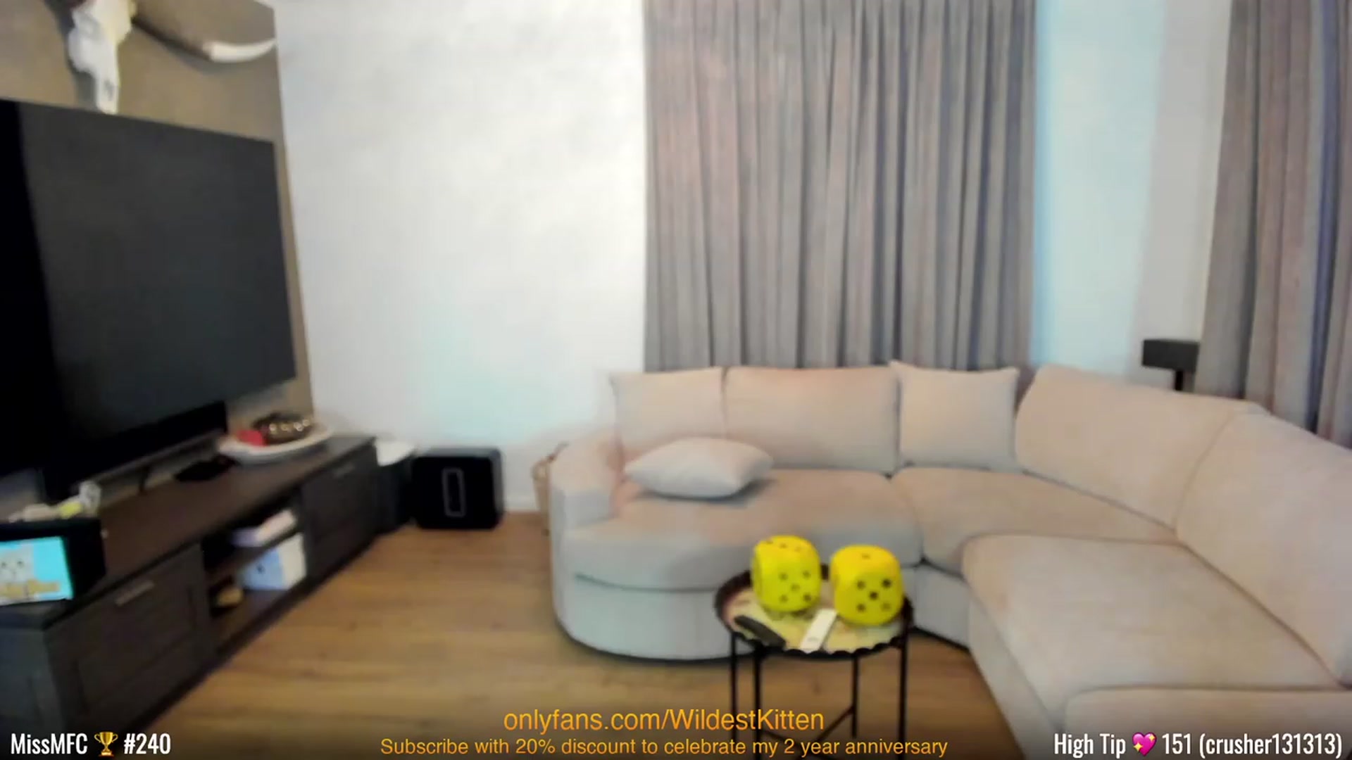 Gallery image thumbnail from WildestKitten's myfreecams stream on, 03/12/2023, 22:43 image 12 of 20