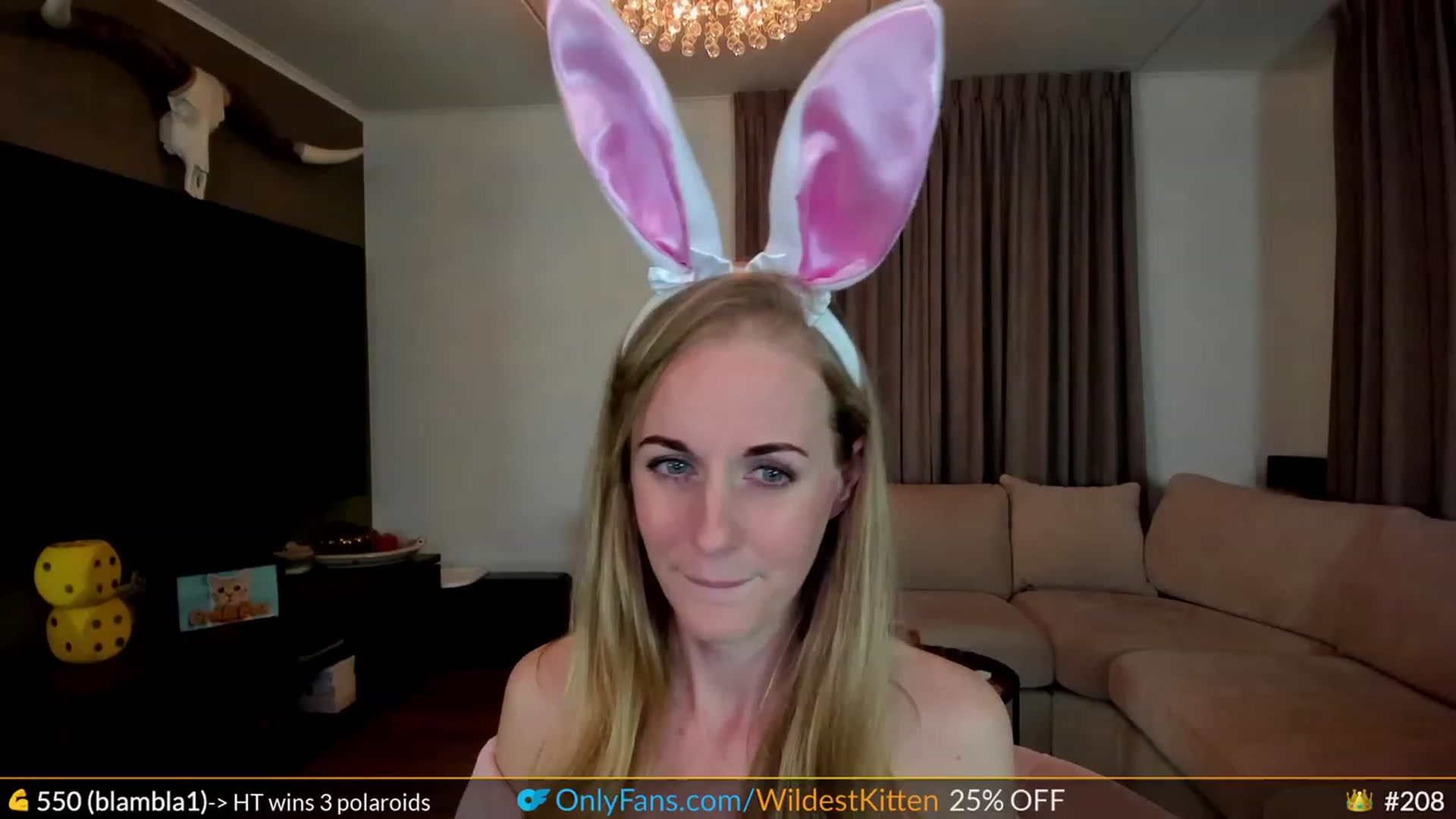 Gallery image thumbnail from WildestKitten's myfreecams stream on, 04/08/2023, 22:44 image 5 of 20