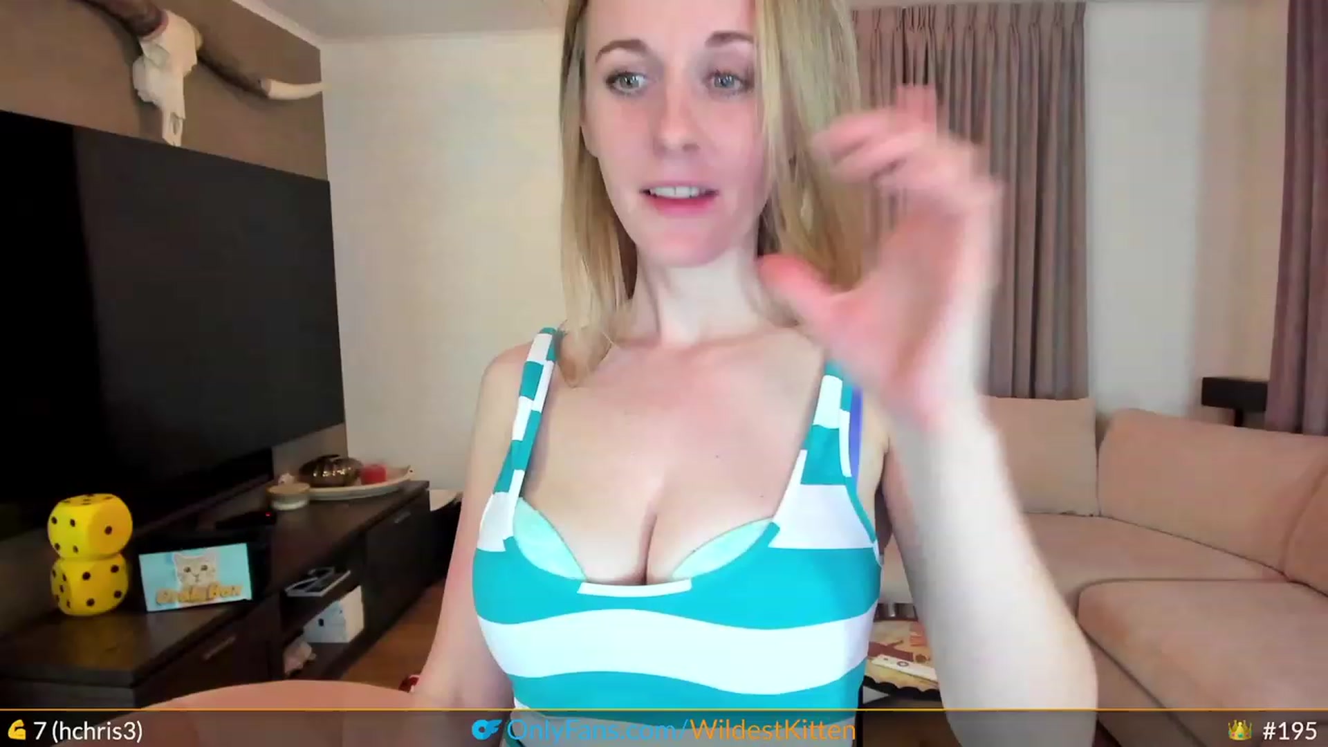 Gallery image thumbnail from WildestKitten's myfreecams stream on, 04/22/2023, 21:30 image 5 of 20