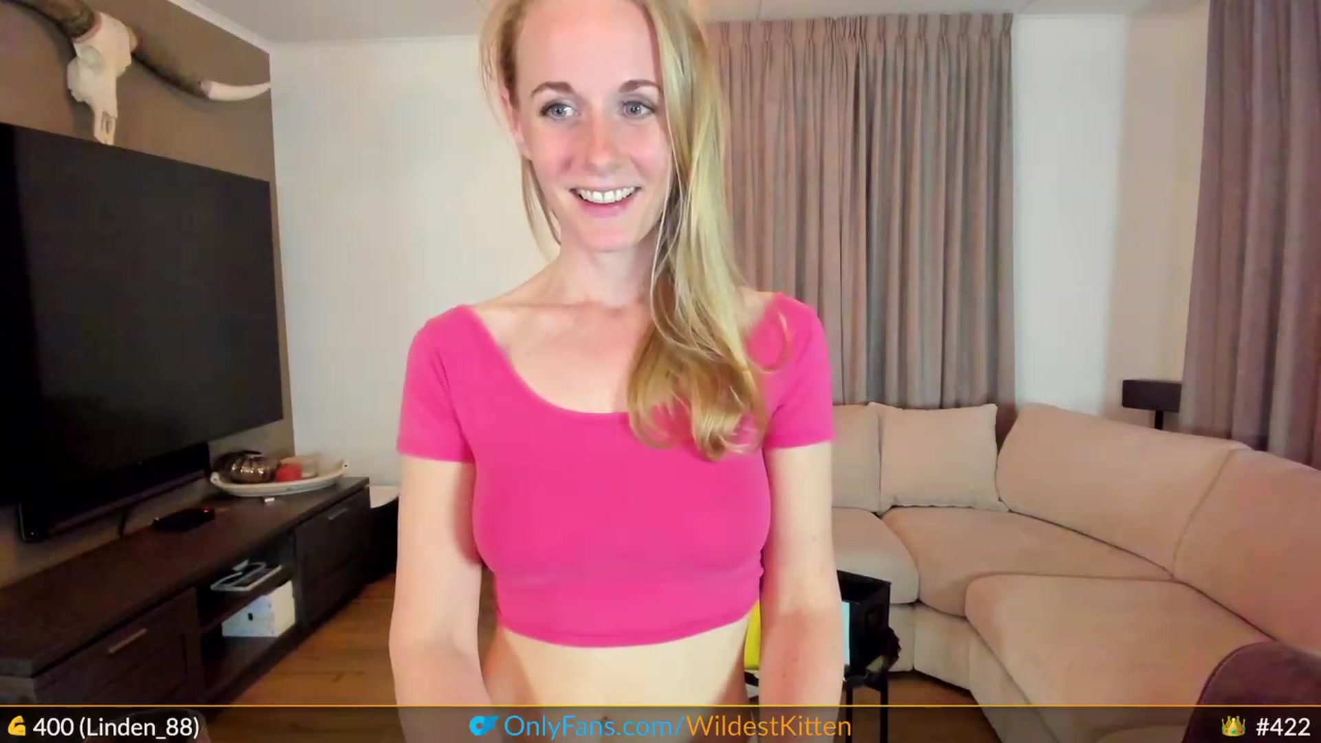 Gallery image thumbnail from WildestKitten's myfreecams stream on, 05/16/2023, 21:49 image 5 of 20