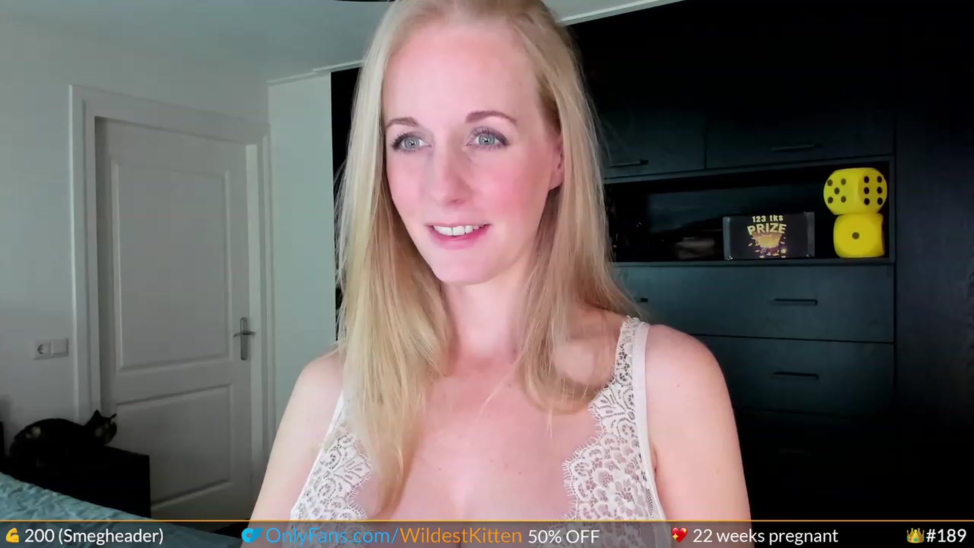 Gallery image thumbnail from WildestKitten's myfreecams stream on, 10/18/2023, 22:11 image 1 of 20