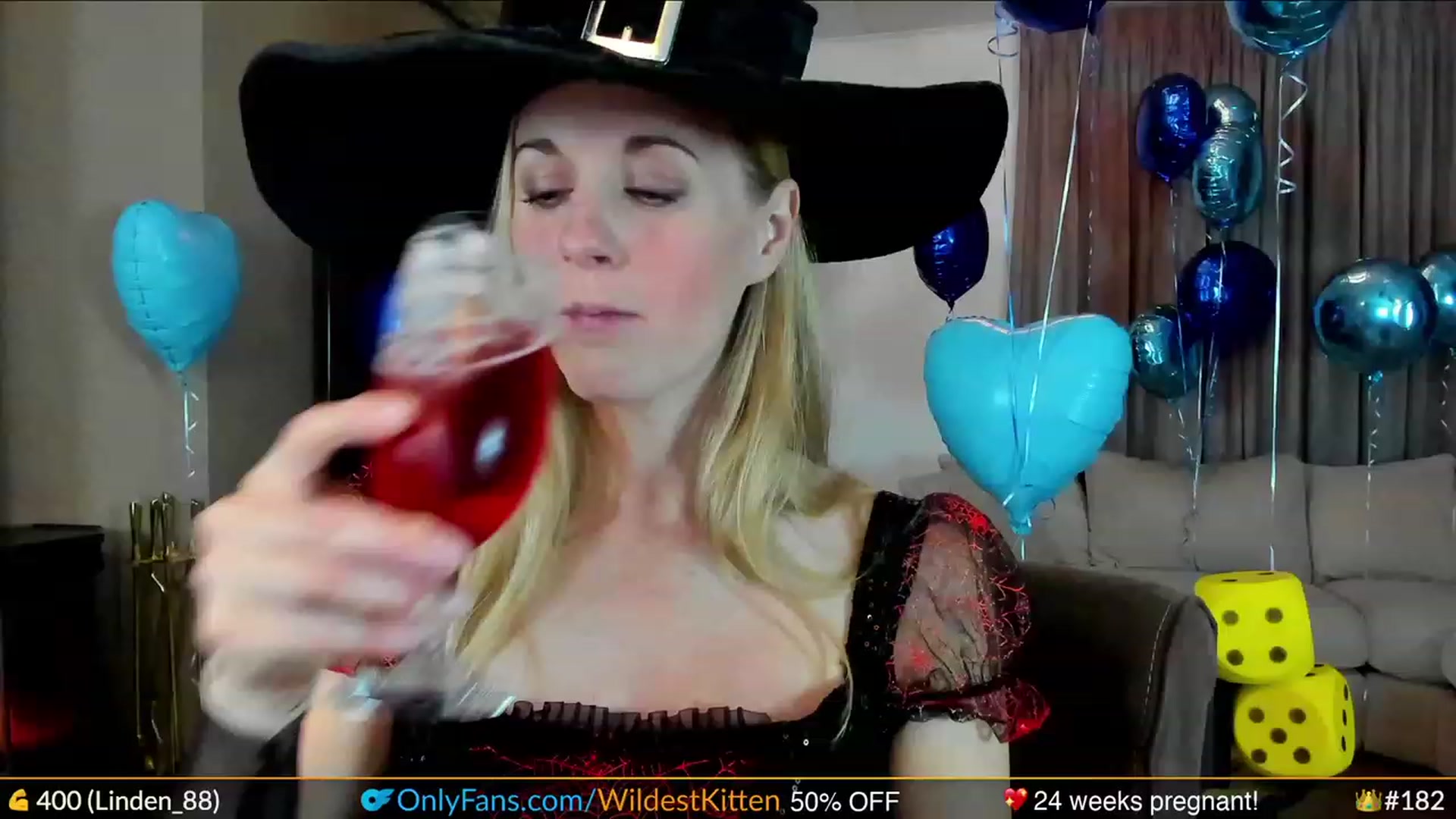 Gallery image thumbnail from WildestKitten's myfreecams stream on, 10/31/2023, 22:26 image 6 of 20