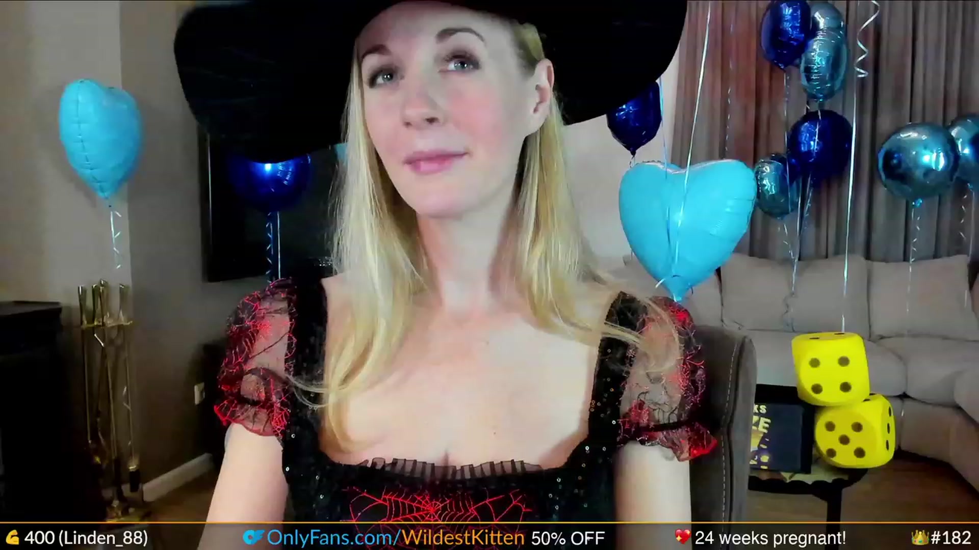Gallery image thumbnail from WildestKitten's myfreecams stream on, 10/31/2023, 22:26 image 10 of 20