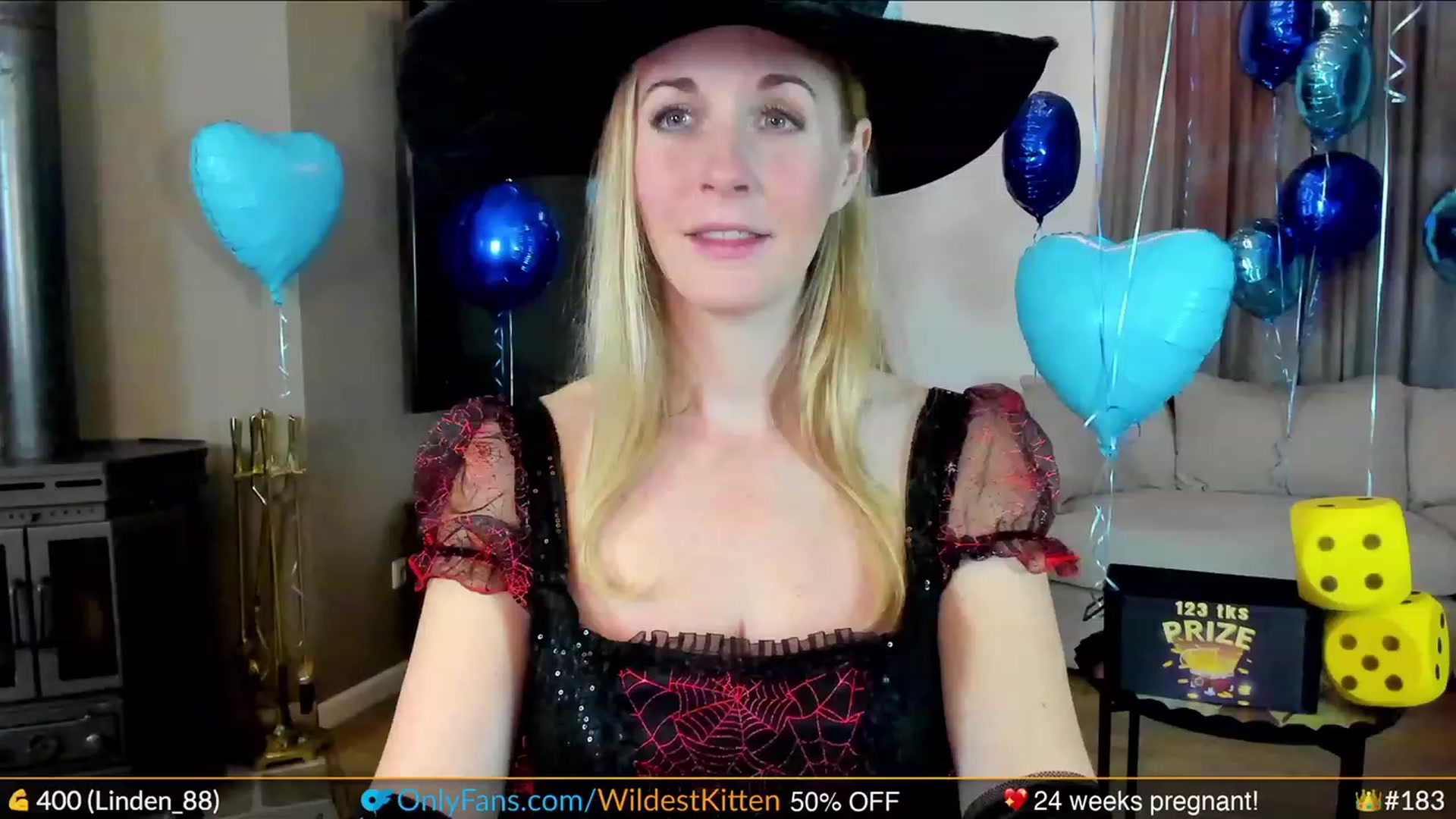 Gallery image thumbnail from WildestKitten's myfreecams stream on, 10/31/2023, 22:26 image 12 of 20