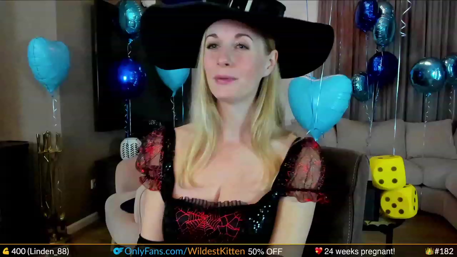 Gallery image thumbnail from WildestKitten's myfreecams stream on, 10/31/2023, 22:26 image 9 of 20