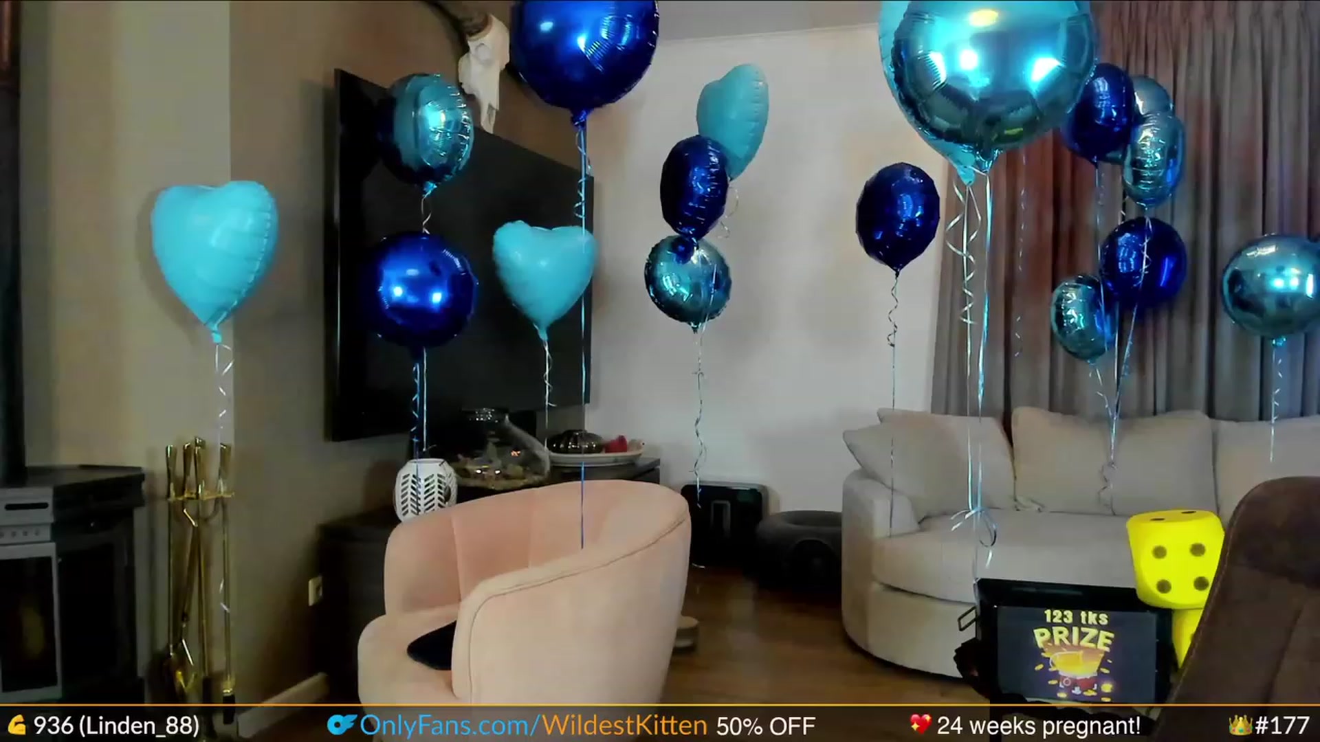 Gallery image thumbnail from WildestKitten's myfreecams stream on, 11/01/2023, 24:31 image 13 of 20