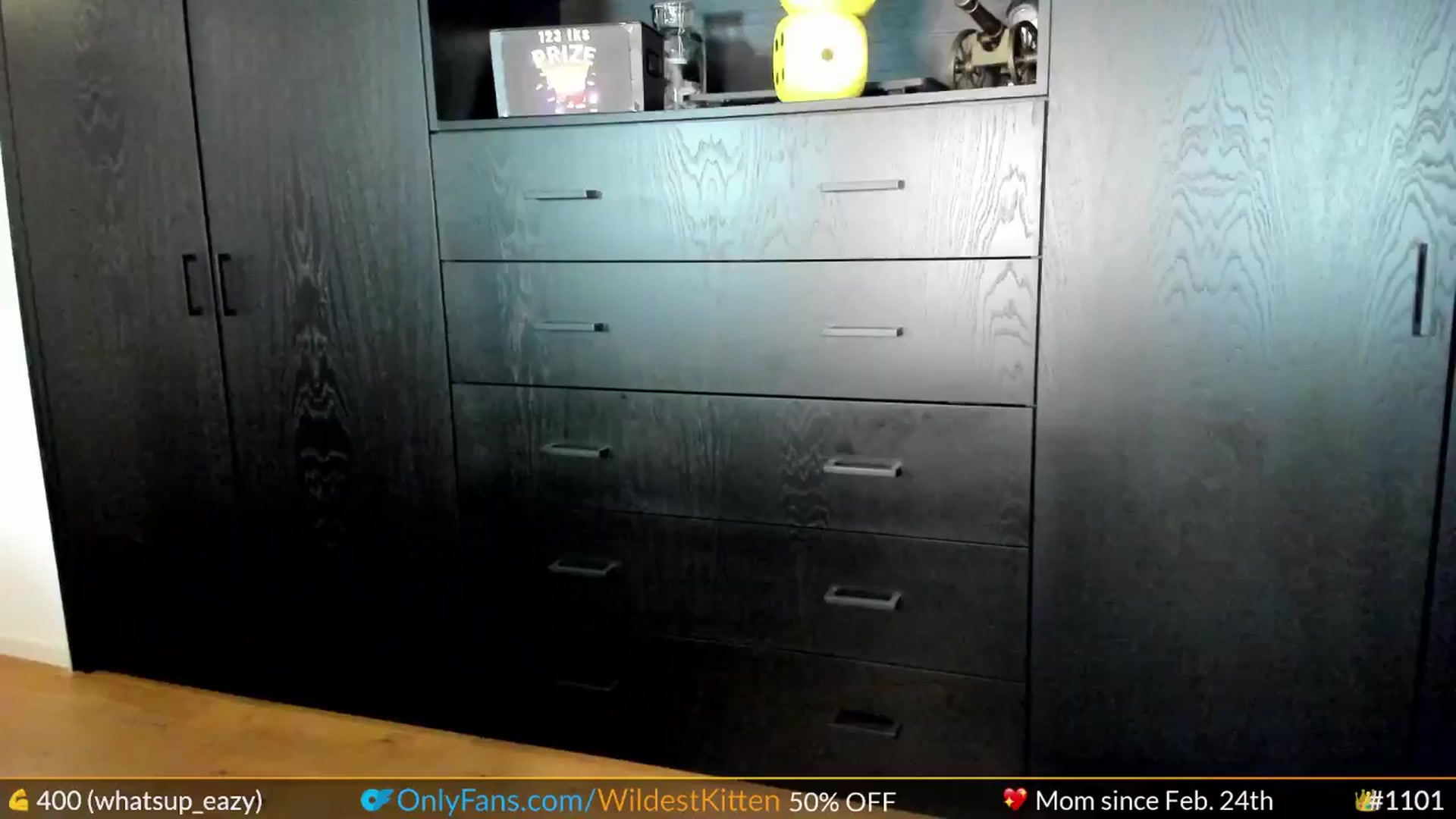 Gallery image thumbnail from WildestKitten's myfreecams stream on, 05/05/2024, 24:44 image 1 of 20