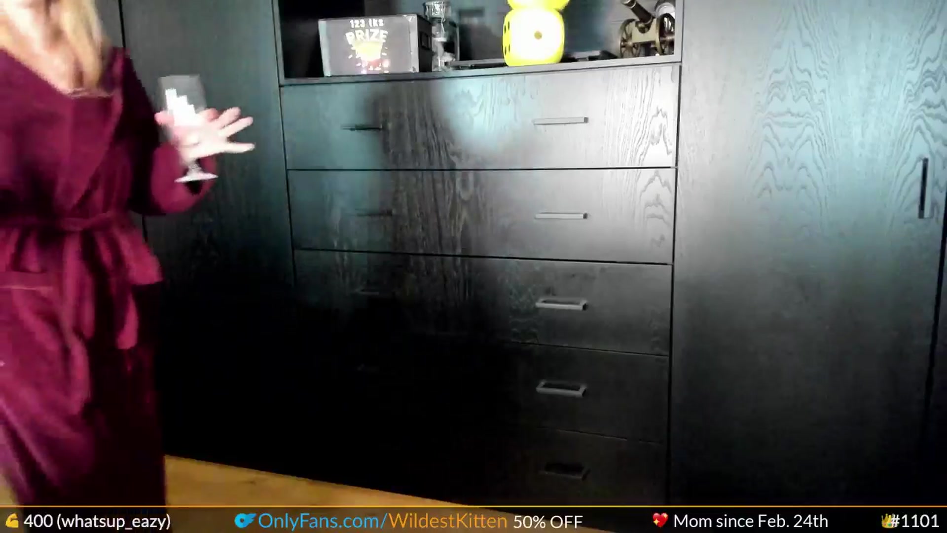 Gallery image thumbnail from WildestKitten's myfreecams stream on, 05/05/2024, 24:44 image 2 of 20