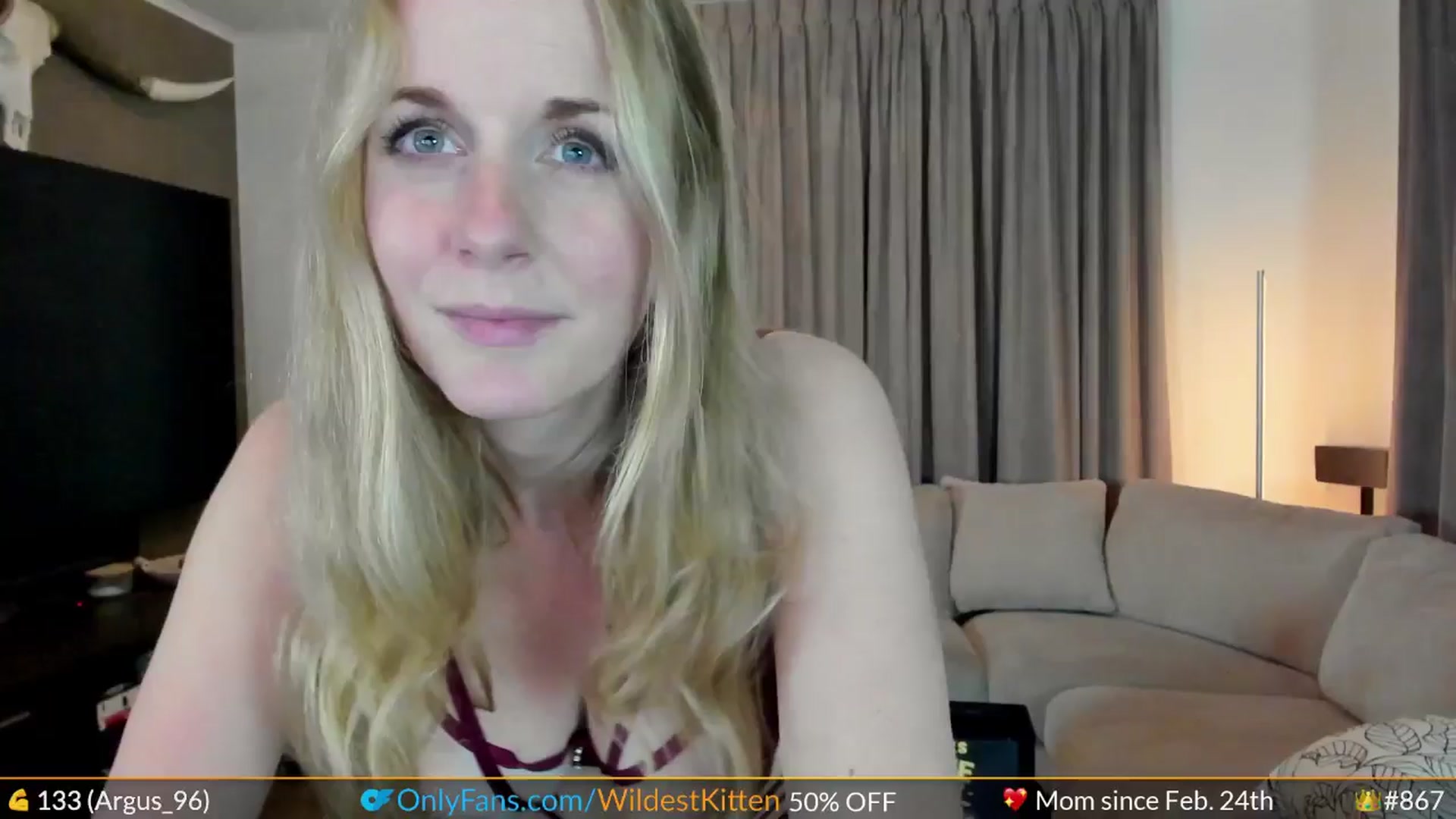 Gallery image thumbnail from WildestKitten's myfreecams stream on, 05/16/2024, 22:58 image 6 of 20