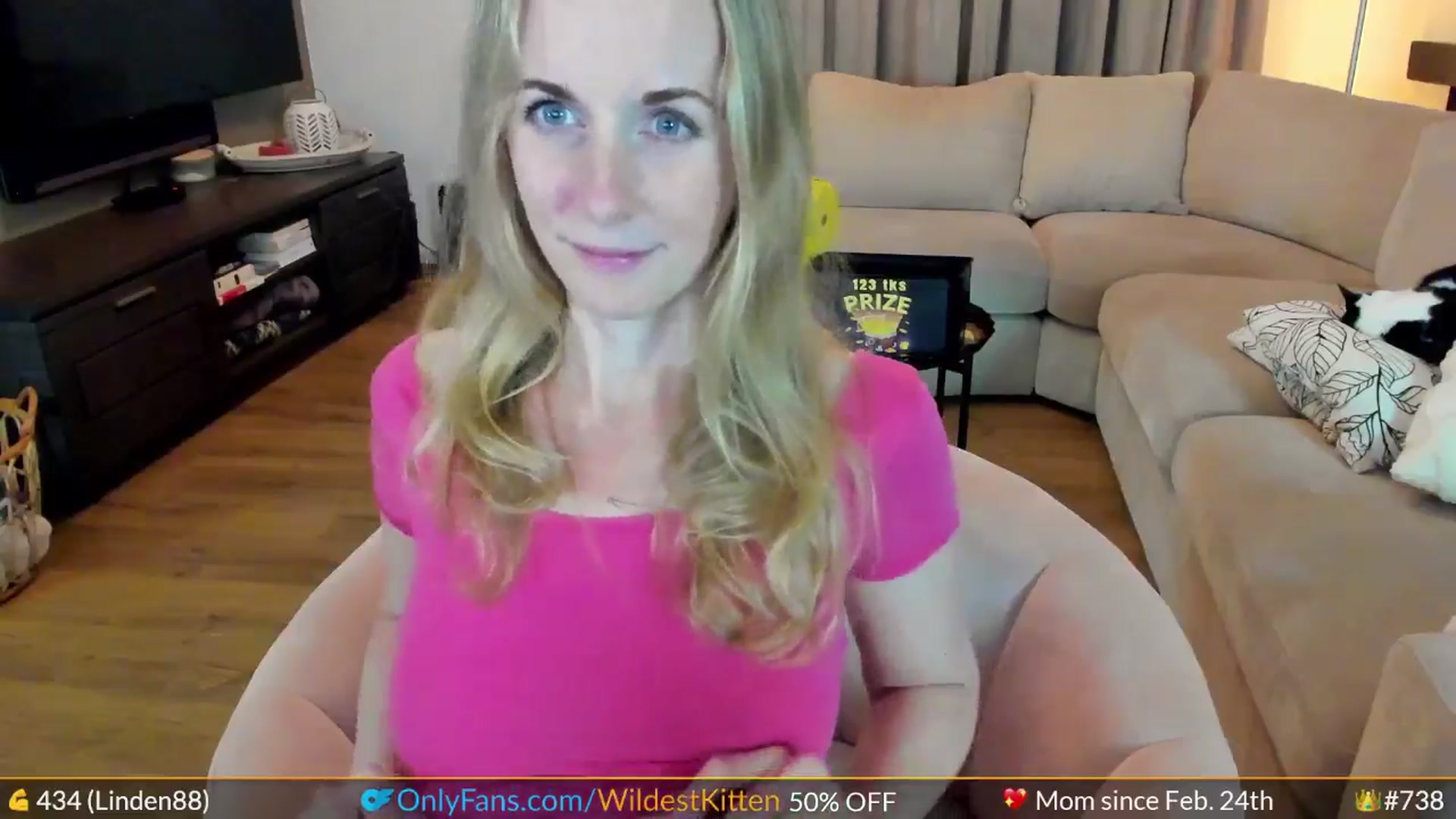 Gallery image thumbnail from WildestKitten's myfreecams stream on, 05/24/2024, 21:53 image 12 of 20