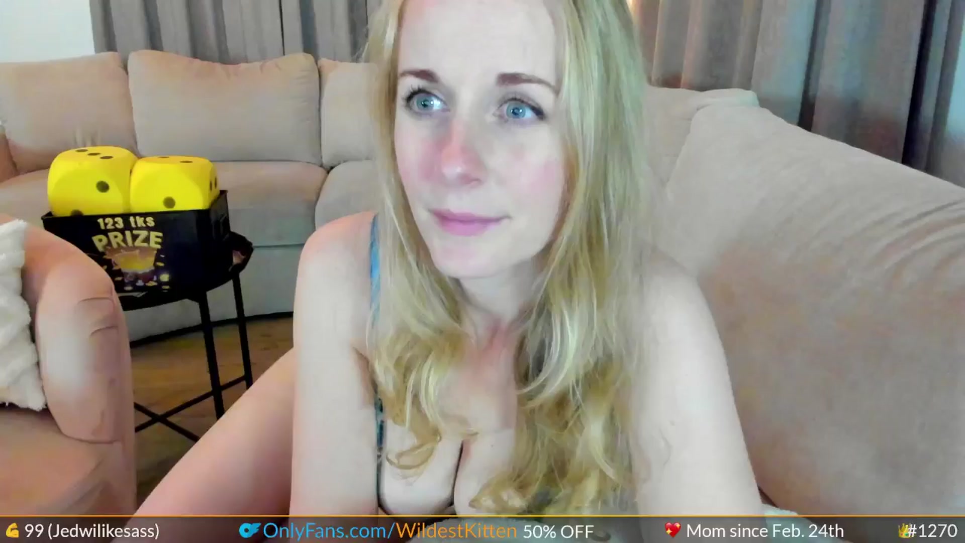 Gallery image thumbnail from WildestKitten's myfreecams stream on, 06/01/2024, 22:18 image 7 of 20