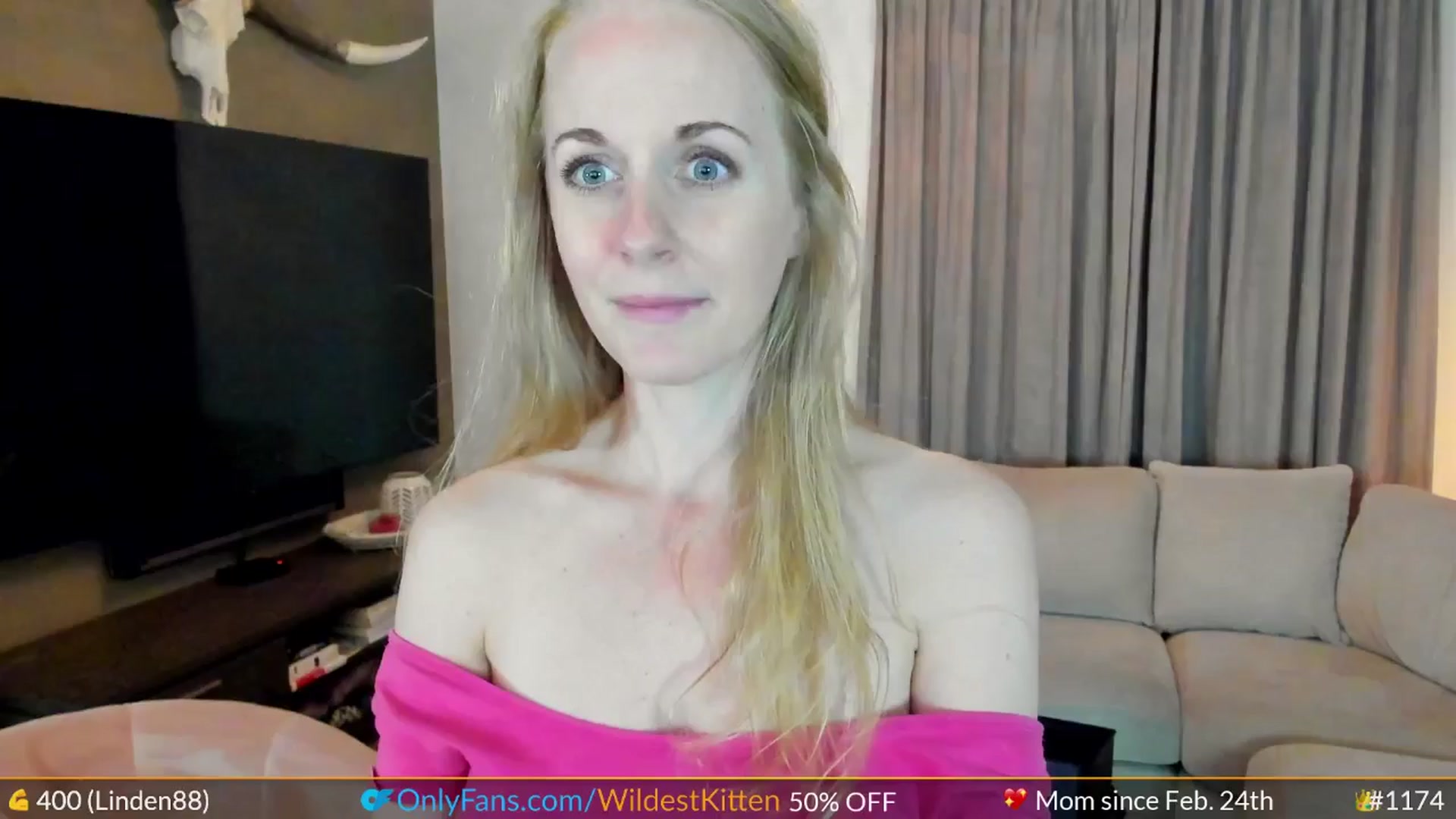 Gallery image thumbnail from WildestKitten's myfreecams stream on, 06/05/2024, 21:51 image 2 of 20