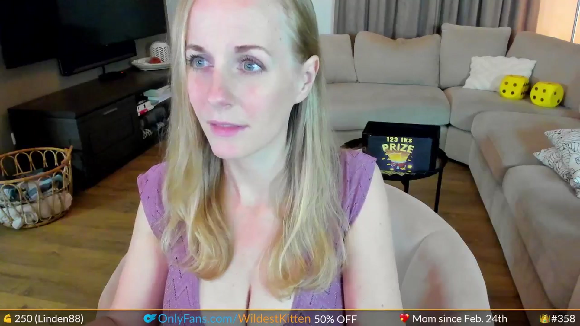 Gallery image thumbnail from WildestKitten's myfreecams stream on, 06/11/2024, 23:39 image 6 of 20