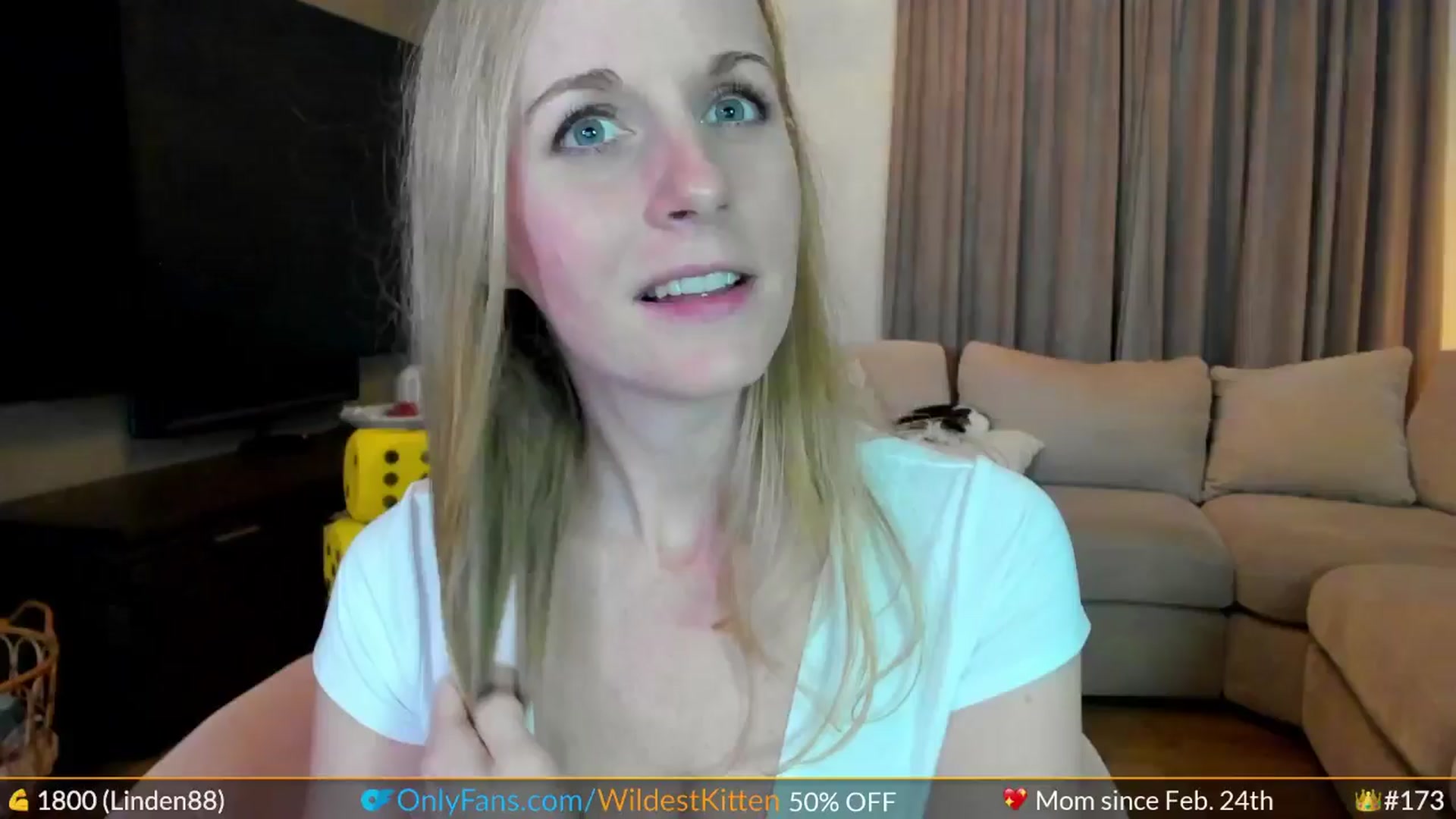 Gallery image thumbnail from WildestKitten's myfreecams stream on, 06/22/2024, 23:47 image 16 of 20