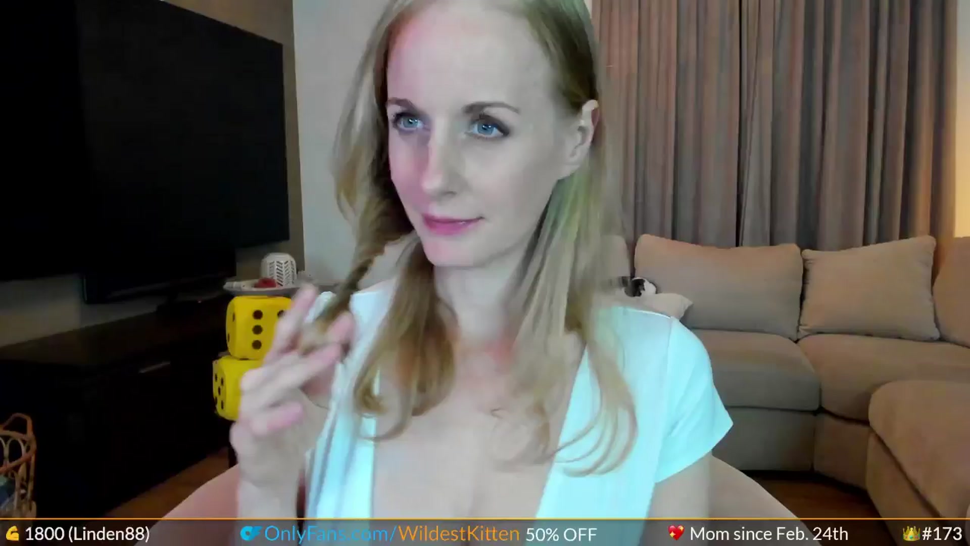 Gallery image thumbnail from WildestKitten's myfreecams stream on, 06/22/2024, 23:47 image 17 of 20