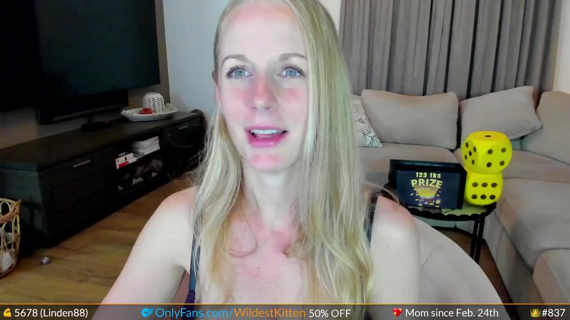 Gallery image thumbnail from WildestKitten's myfreecams stream on, 08/10/2024, 22:38 image 5 of 20