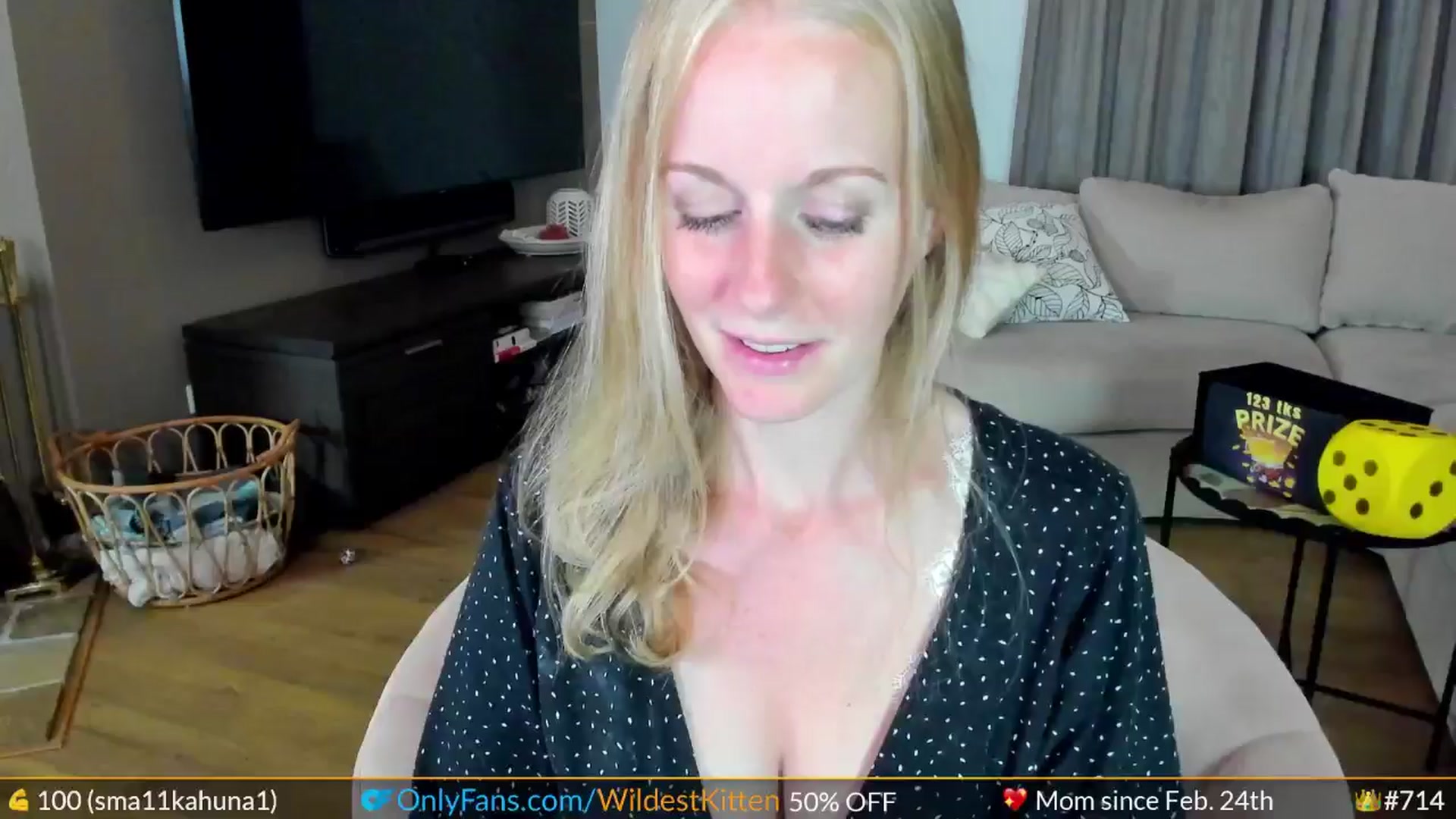 Gallery image thumbnail from WildestKitten's myfreecams stream on, 08/11/2024, 23:12 image 20 of 20