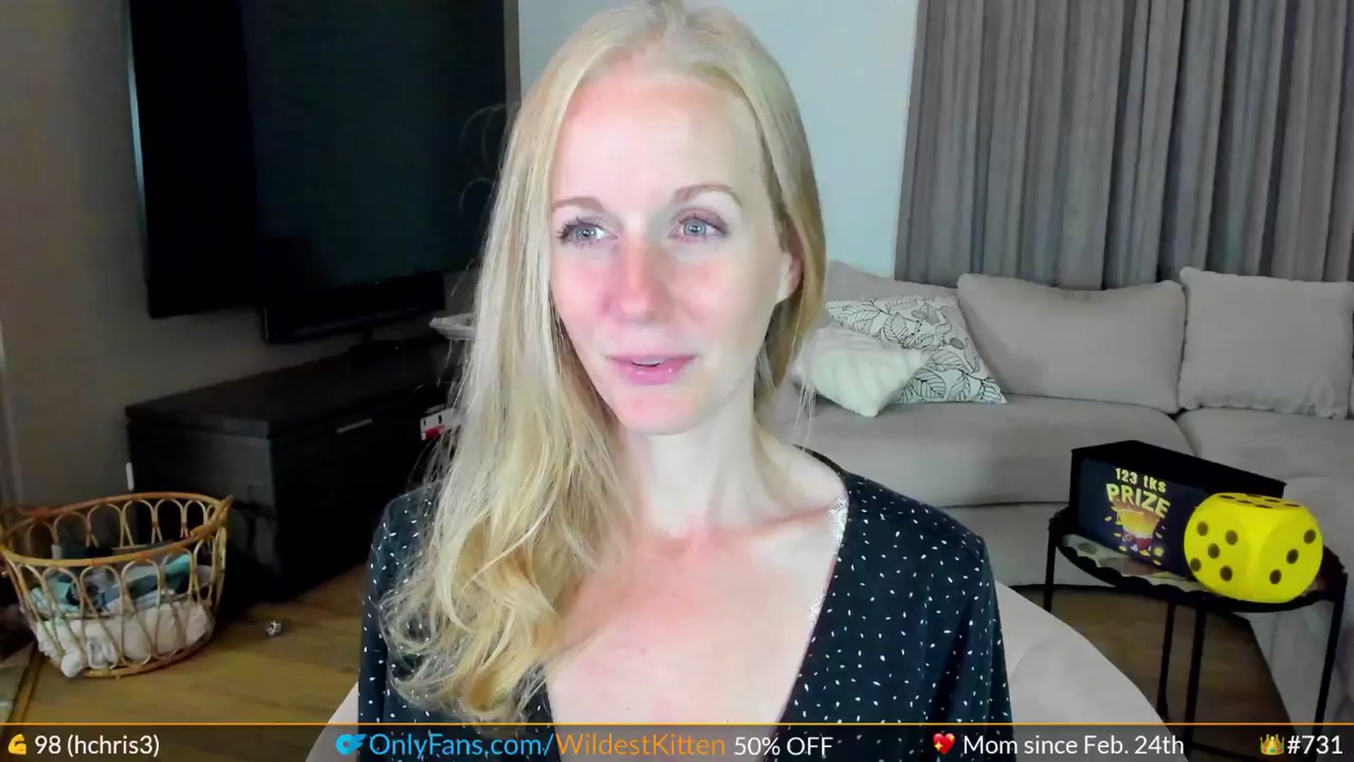 Gallery image thumbnail from WildestKitten's myfreecams stream on, 08/11/2024, 23:12 image 10 of 20