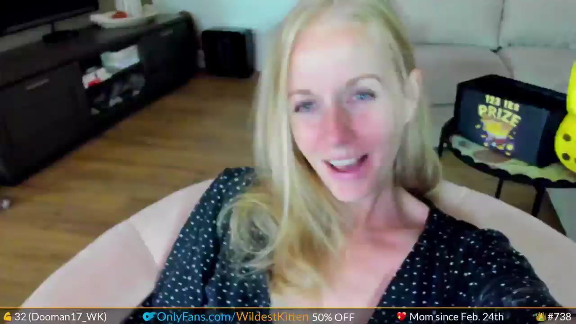 Gallery image thumbnail from WildestKitten's myfreecams stream on, 08/11/2024, 23:12 image 5 of 20