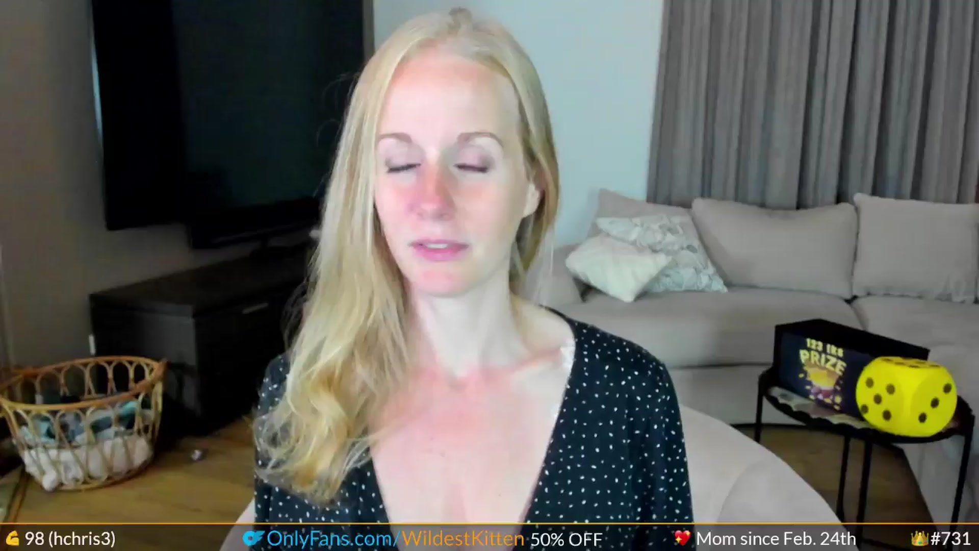 Gallery image thumbnail from WildestKitten's myfreecams stream on, 08/11/2024, 23:12 image 9 of 20