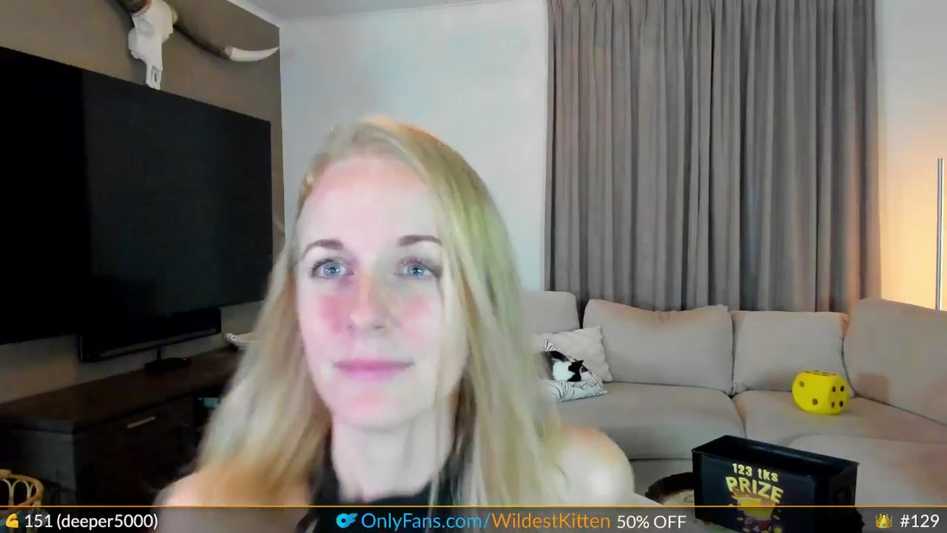 Gallery image thumbnail from WildestKitten's myfreecams stream on, 10/08/2024, 01:42 image 10 of 20
