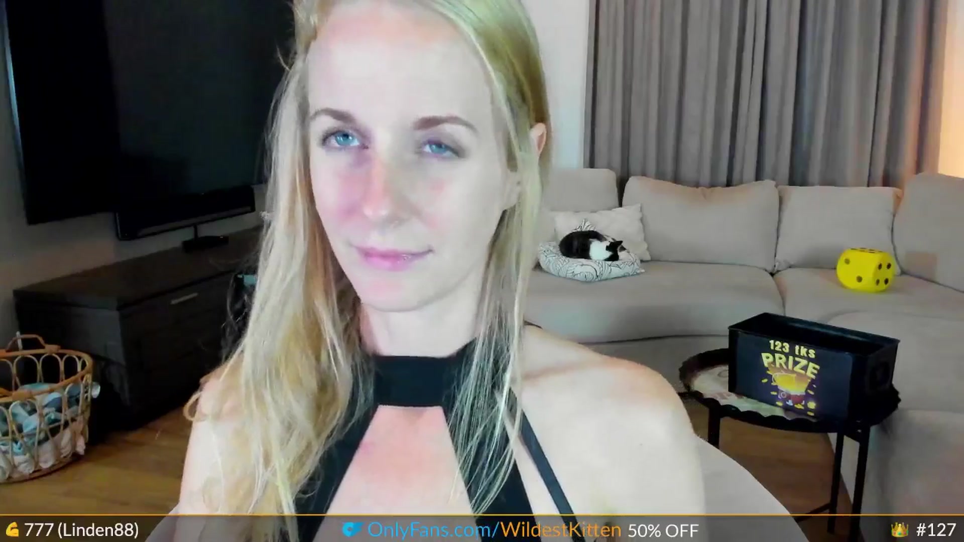 Gallery image thumbnail from WildestKitten's myfreecams stream on, 10/08/2024, 01:42 image 11 of 20