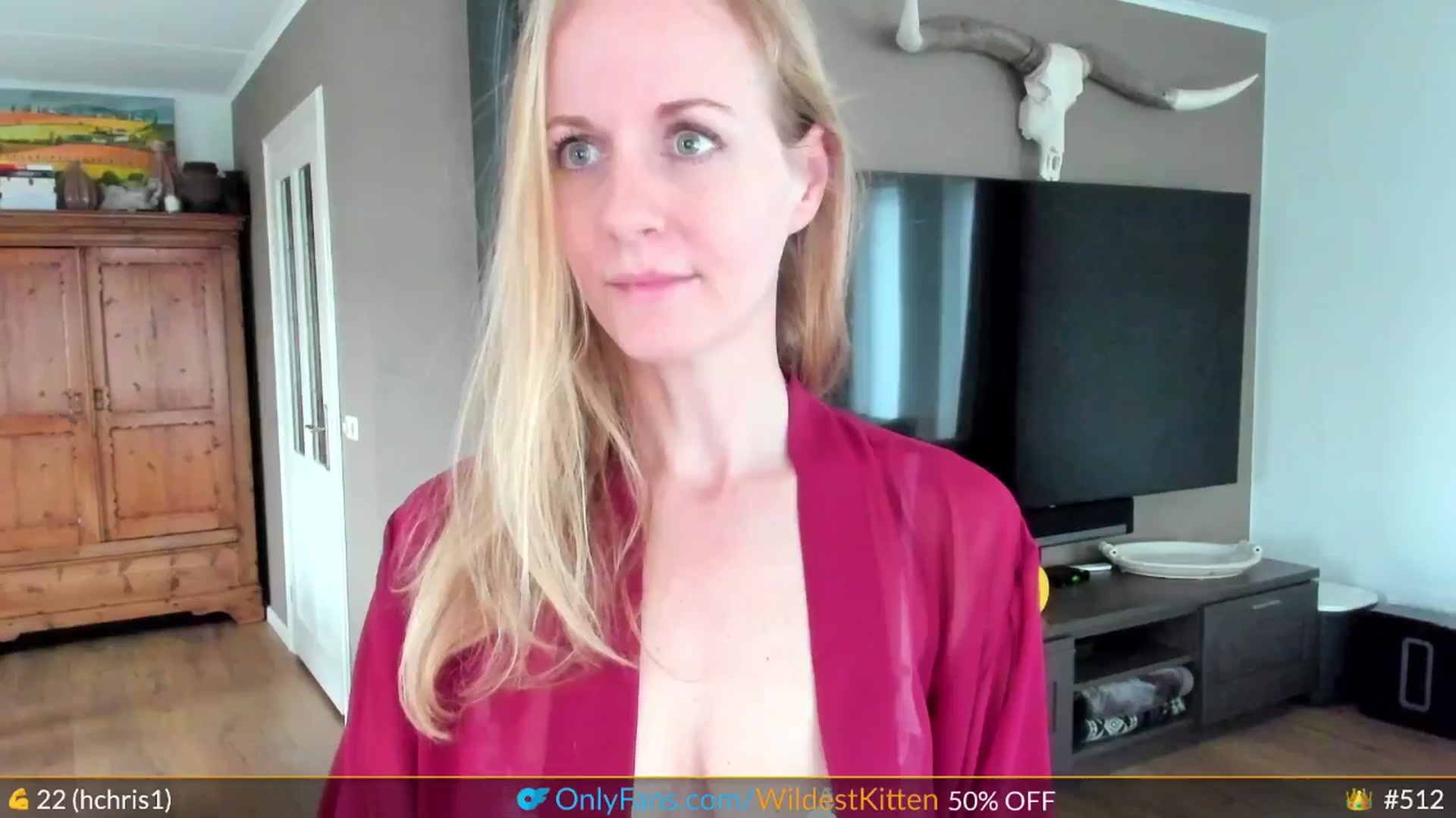 Gallery image thumbnail from WildestKitten's myfreecams stream on, 01/23/2025, 14:25 image 16 of 20