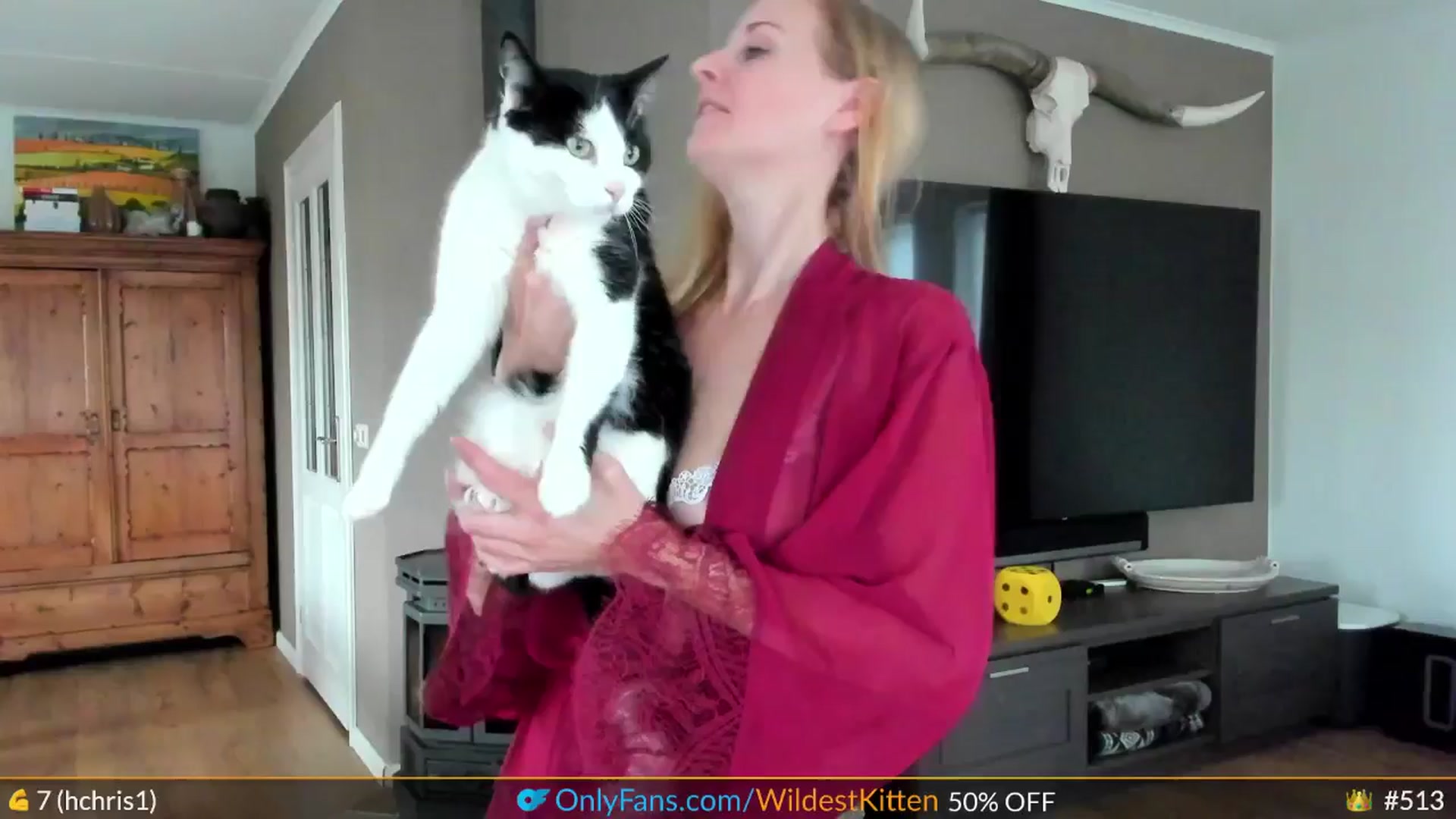 Gallery image thumbnail from WildestKitten's myfreecams stream on, 01/23/2025, 14:25 image 7 of 20