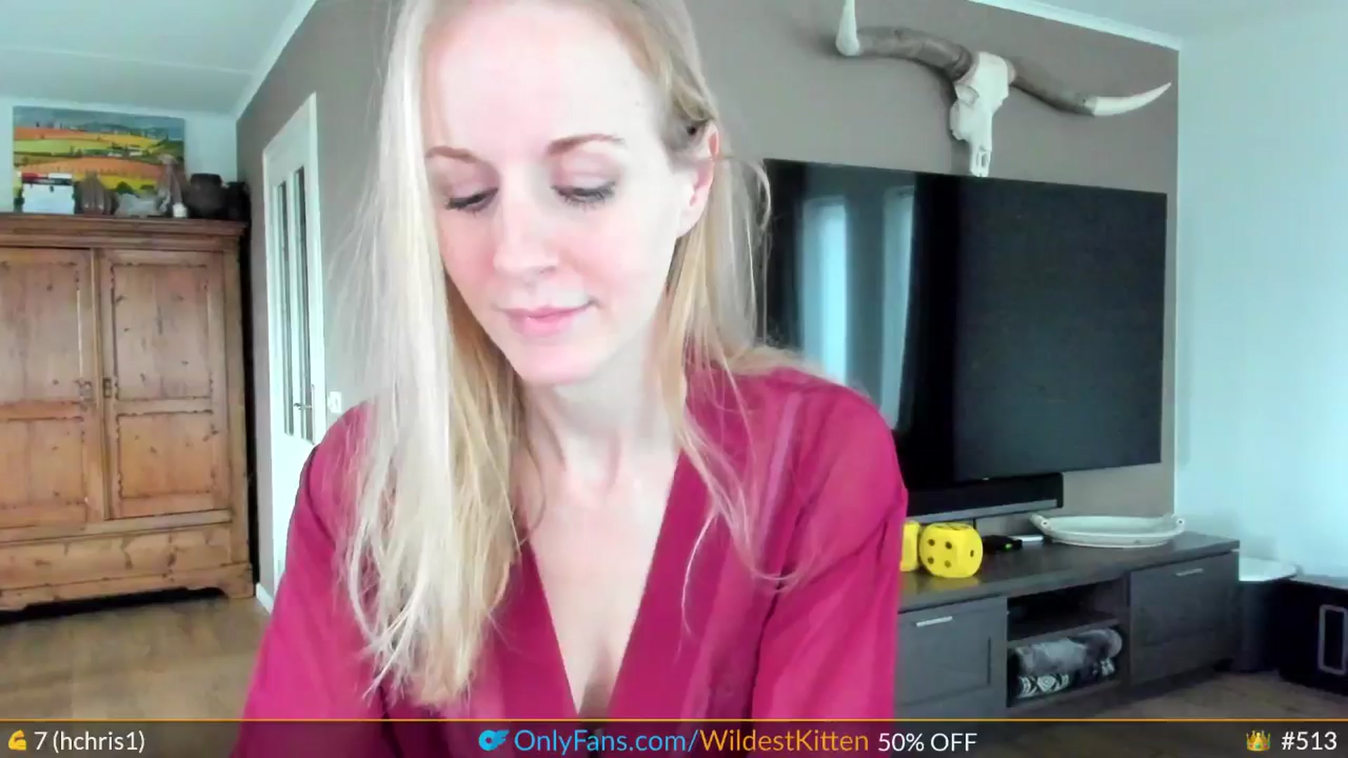 Gallery image thumbnail from WildestKitten's myfreecams stream on, 01/23/2025, 14:25 image 6 of 20