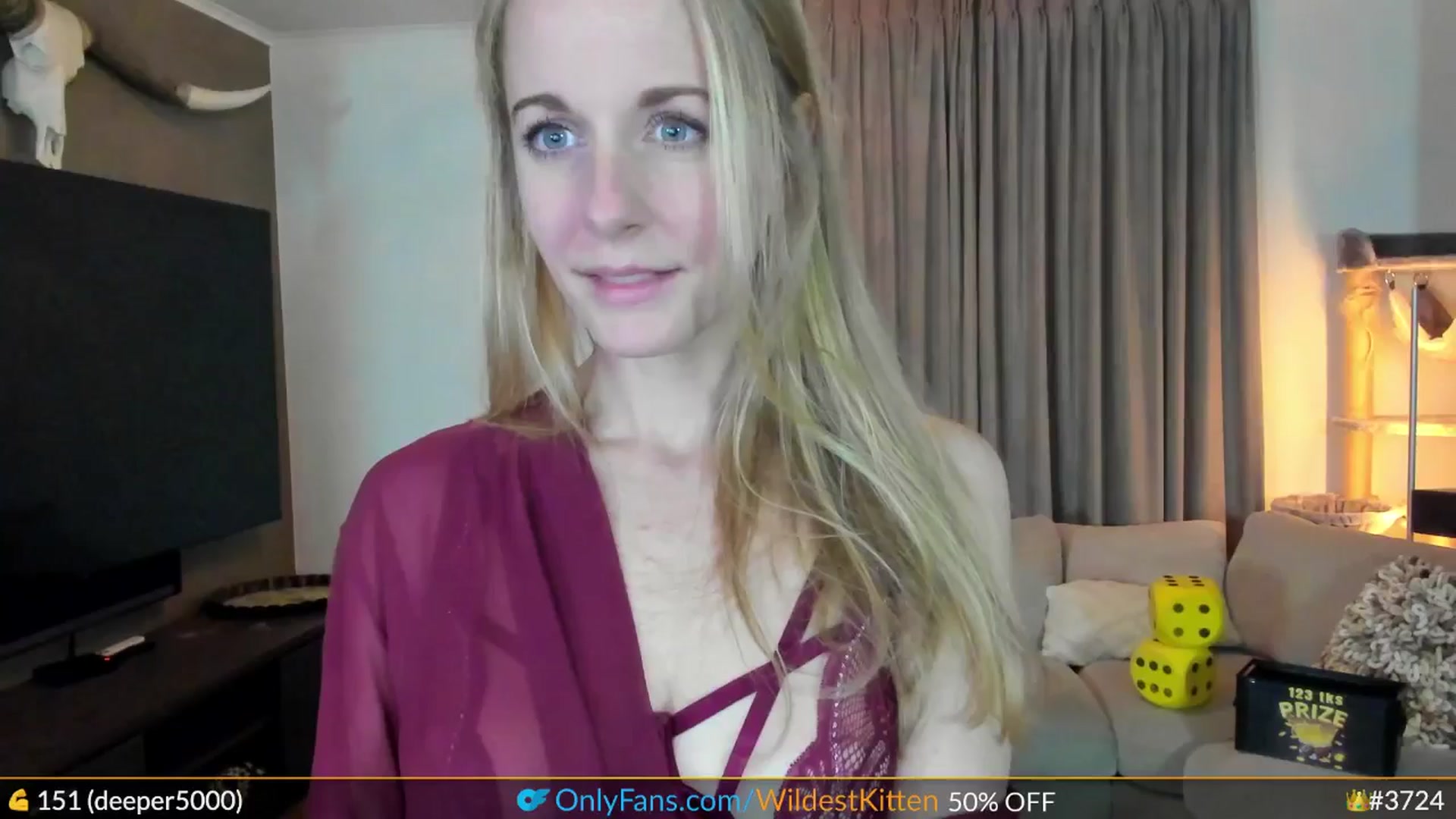 Gallery image thumbnail from WildestKitten's myfreecams stream on, 02/24/2025, 01:26 image 12 of 20