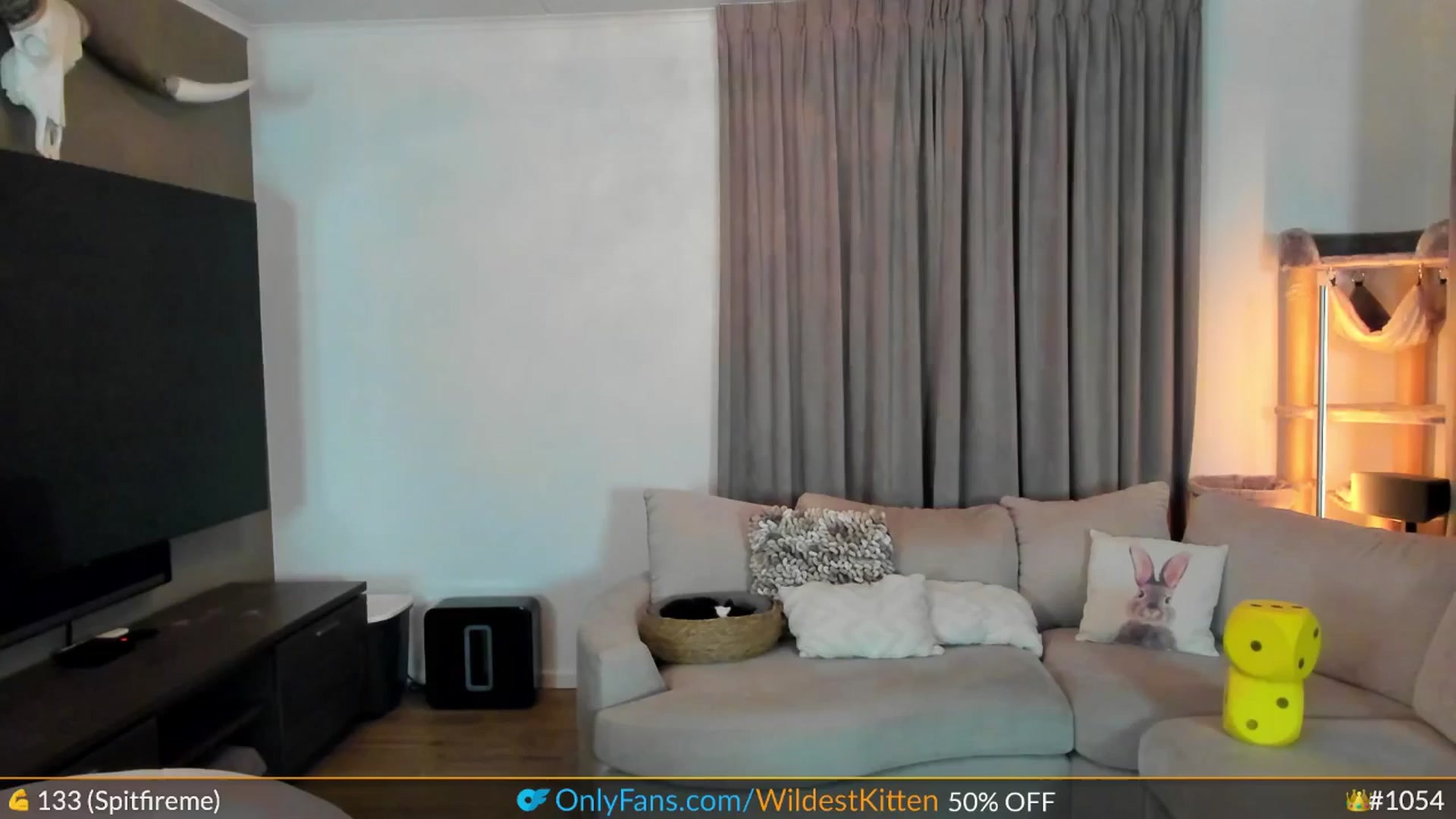 Gallery image thumbnail from WildestKitten's myfreecams stream on, 03/26/2025, 22:00 image 17 of 20