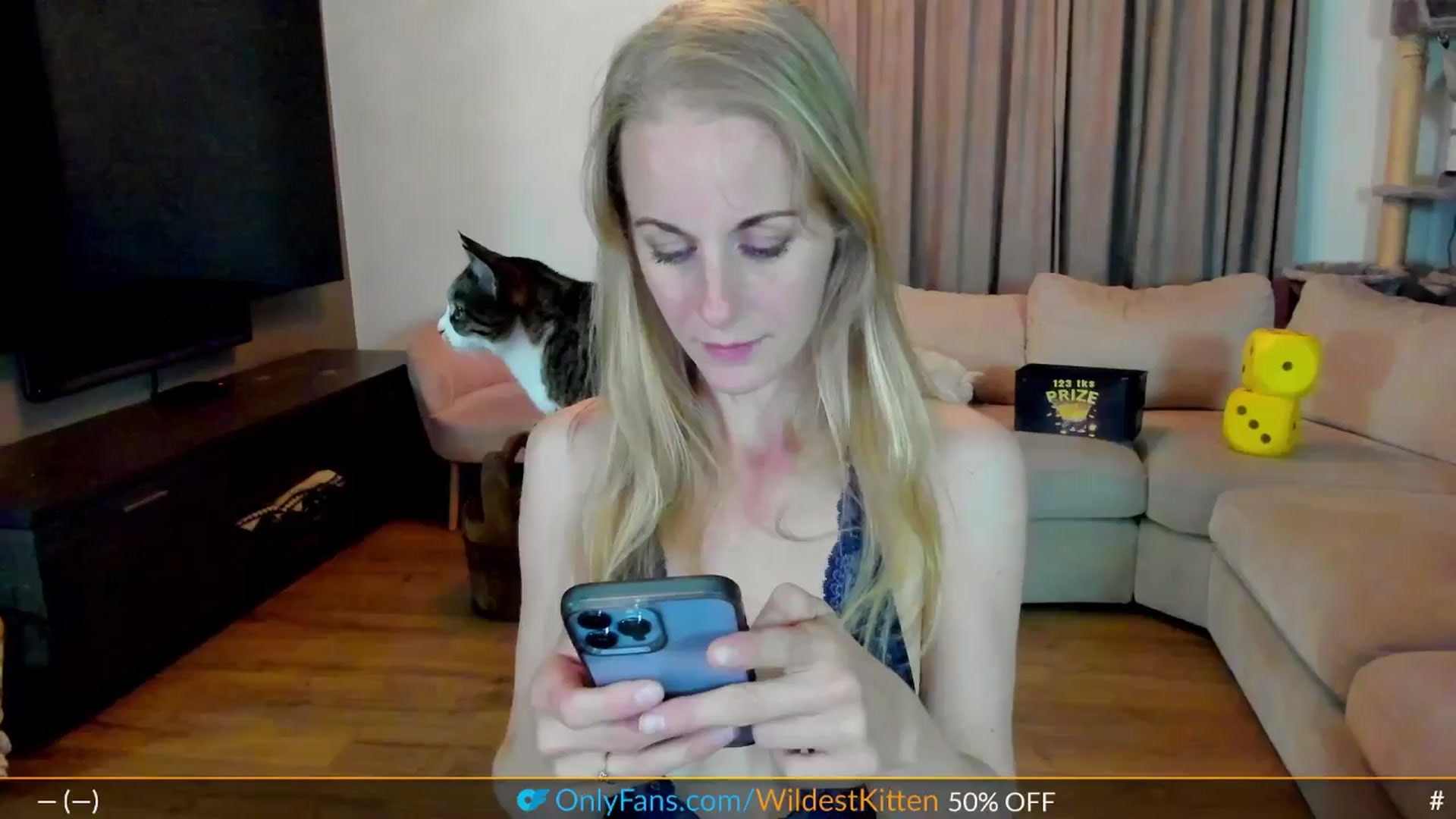 Gallery image thumbnail from WildestKitten's myfreecams stream on, 05/02/2025, 24:07 image 4 of 20